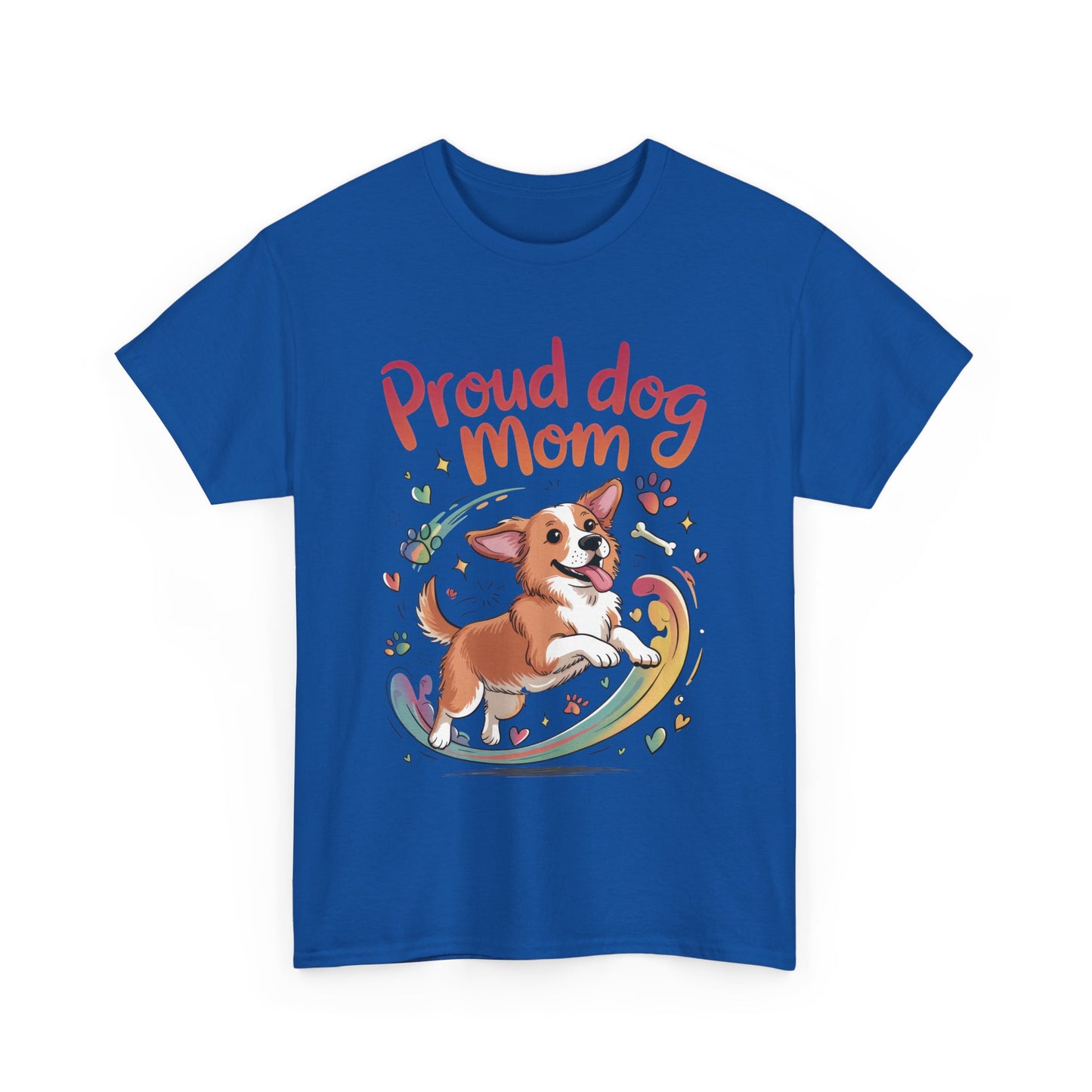 Proud Dog Mom Tee, Cute Pet Lover Shirt, Animal Lover Gift, Dog Mom T-Shirt, Funny Dog Apparel, Gift for Pet Owners, T-Shirt for Pet Moms