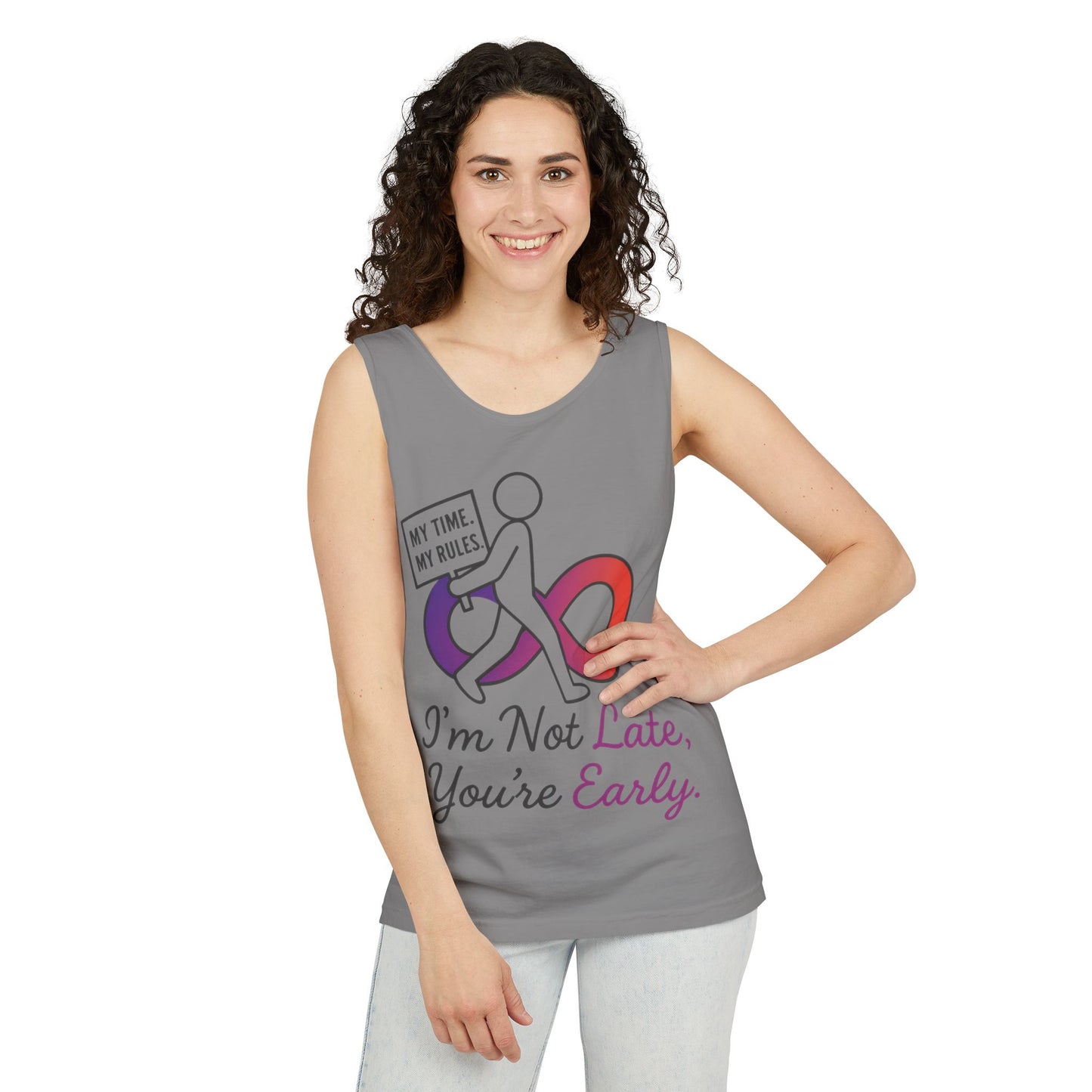 My Time My Rules Womens Tank Top, Funny T-Shirt, Casual Wear, women empowerment tee, confident woman shirt, self love t shirt
