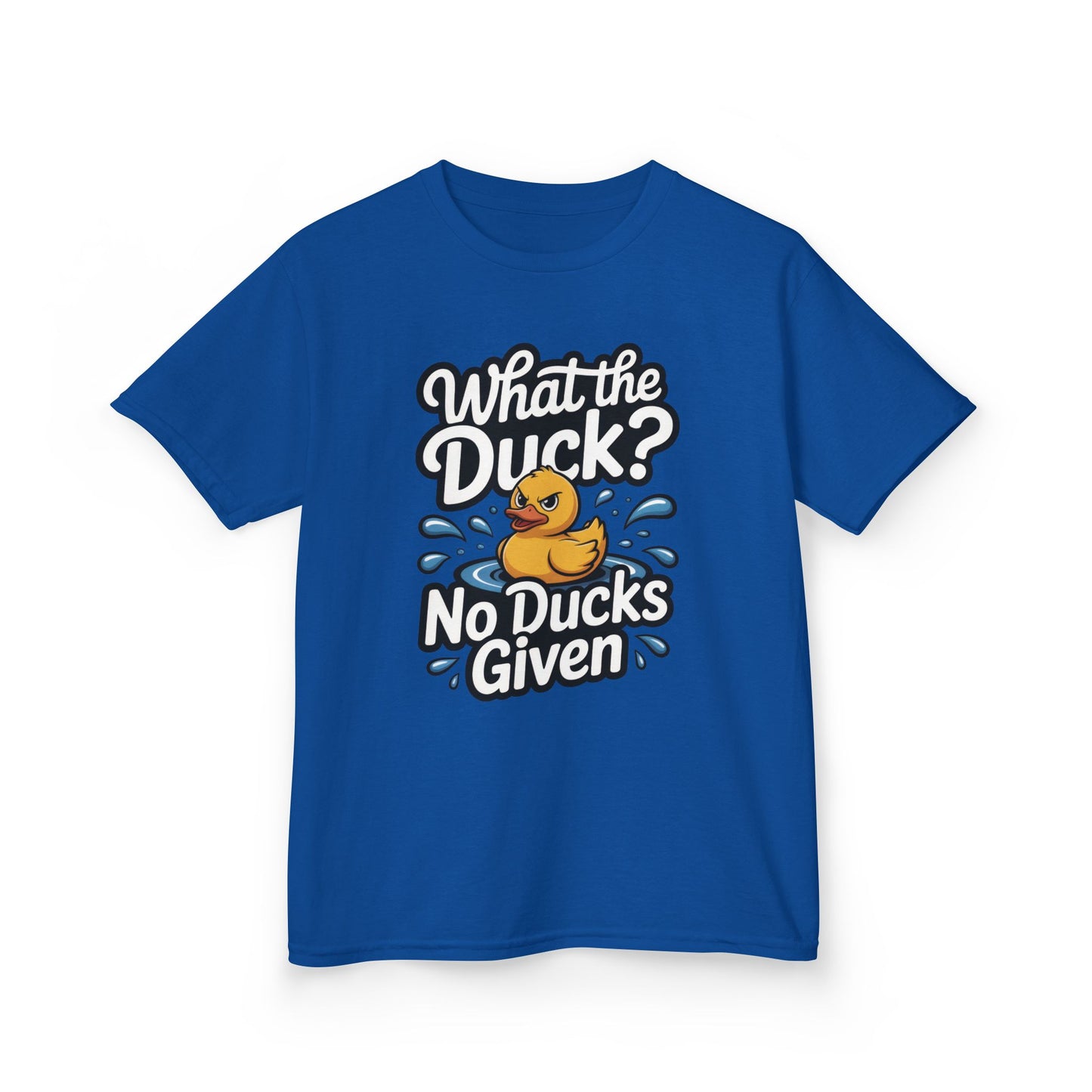 Funny Teen Duck Shirt, Kids Humor Tee, What The Duck Meme Tee, No Ducks Given Youth Tee, Sarcastic Rubber Duck Shirt, Cool Gift For Teens