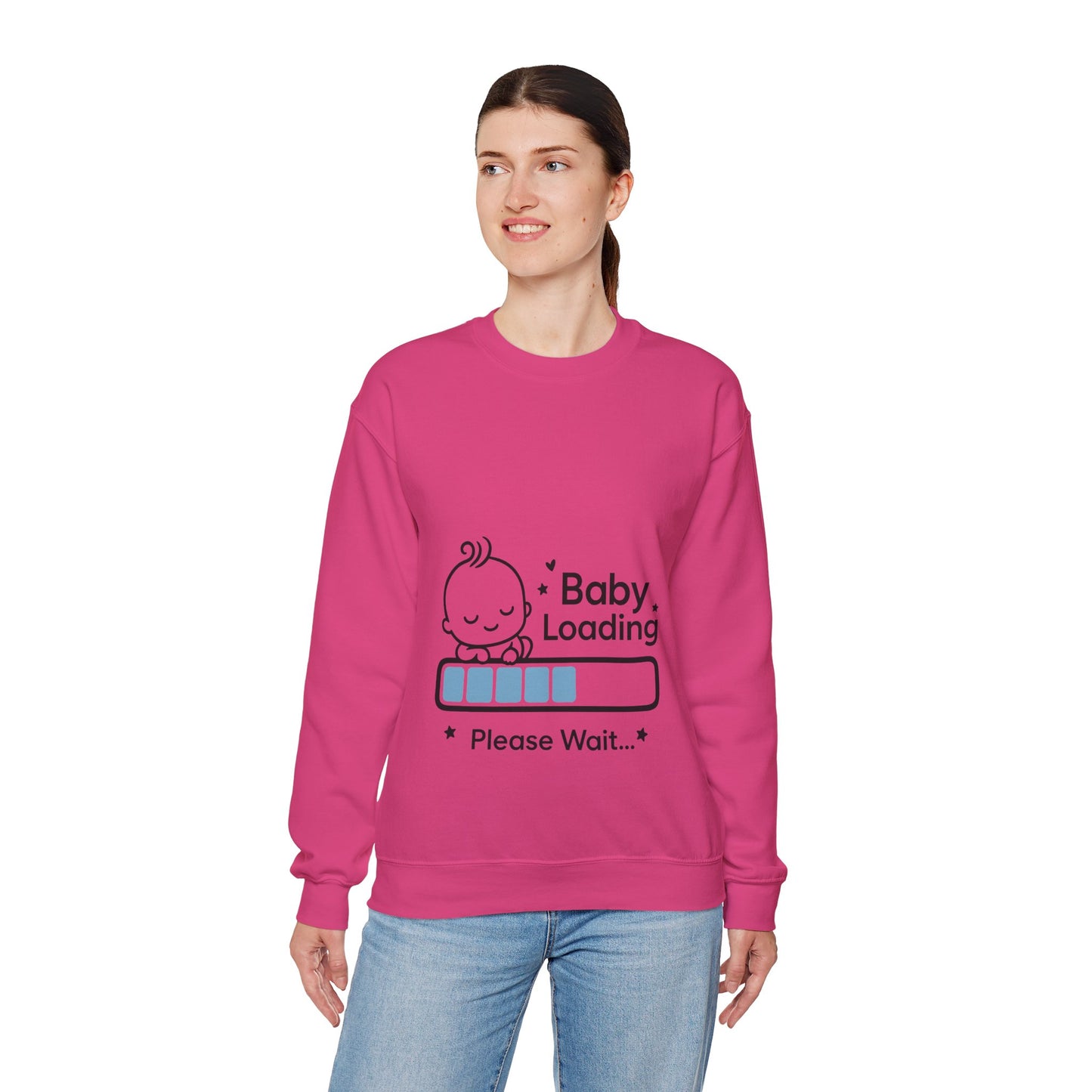Baby Loading Maternity Sweatshirt, Pregnancy Announcement Shirt, Mom To Be Gift, Expecting Baby Gift, Pregnancy Reveal Top, Baby Shower Gift