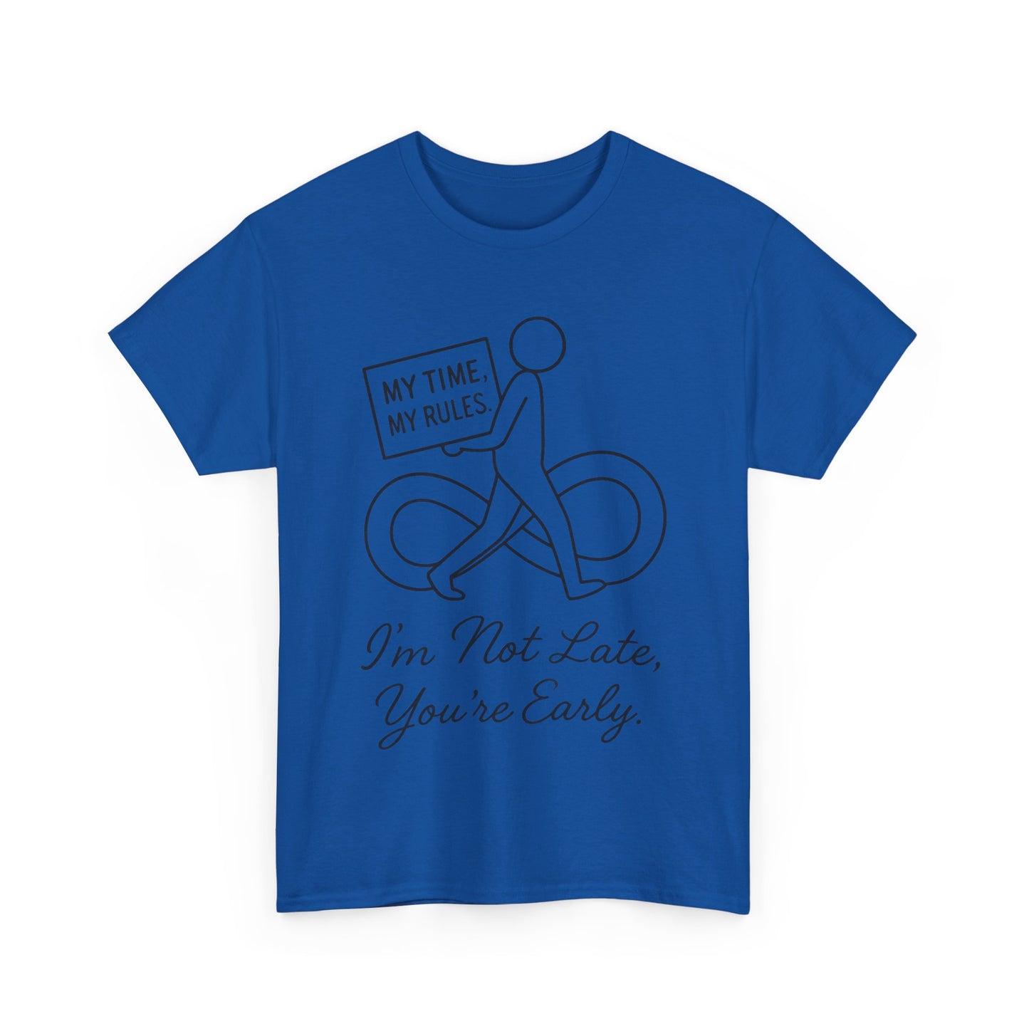 My Time My Rules Women's Heavy Cotton Tee, Funny T-Shirt, Casual Wear, women empowerment tee, confident woman shirt, self love t shirt