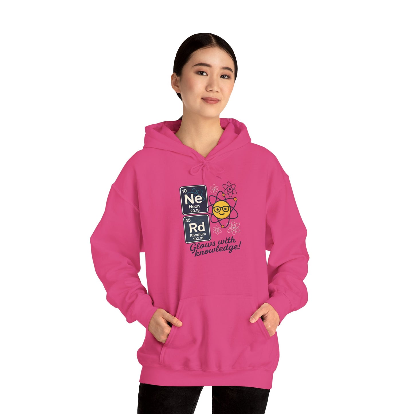 Nerd Hoodie for Women, Science Sweatshirt, Periodic Table Hoodie, STEM Gift for Her, Geek Gift, Science Lover Gift, College Student Clothing