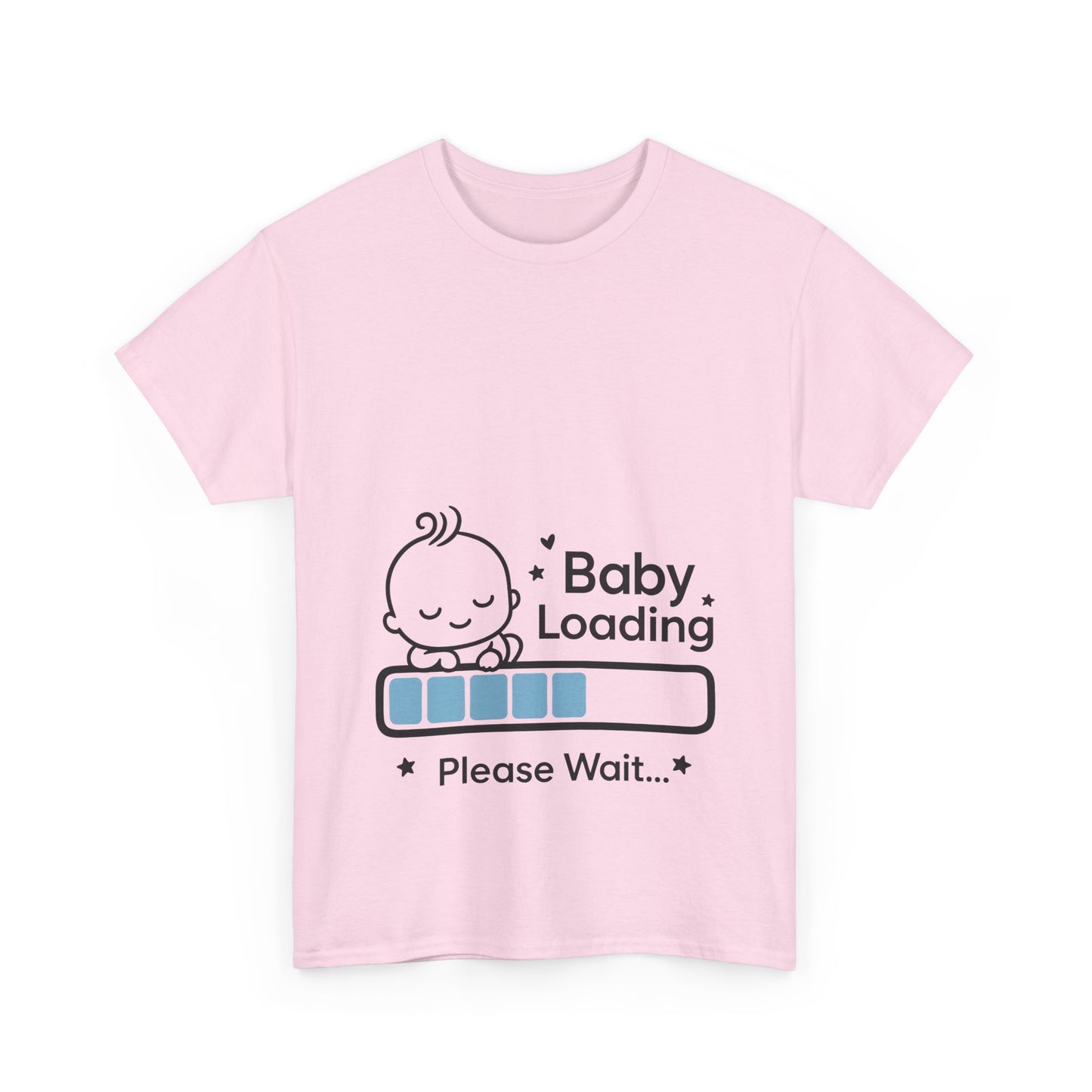 Baby Loading Maternity T-Shirt, Funny Pregnancy Announcement Tee, Mom To Be Gift, Expecting Baby Tee, Pregnancy Reveal Top, Baby Shower Gift