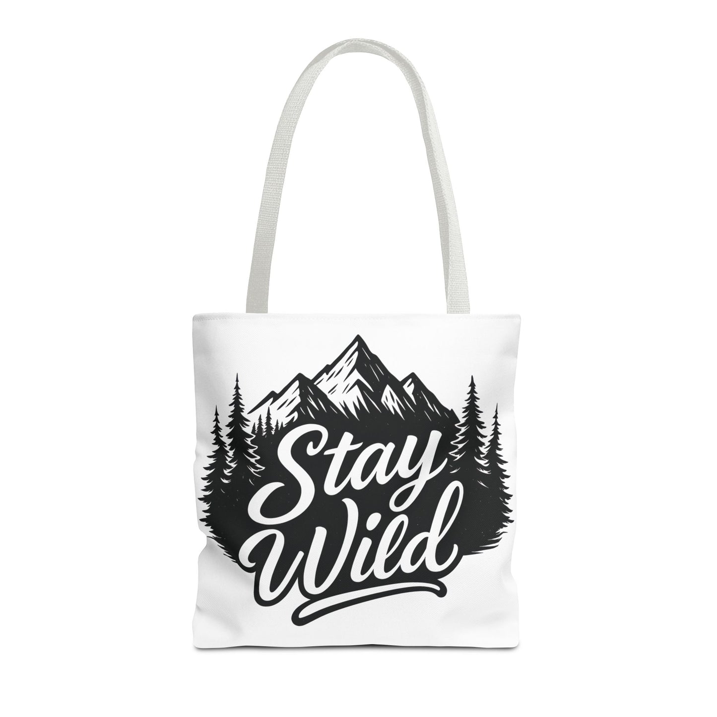 Stay Wild Tote Bag | Eco-friendly Shopping Bag, Adventure Tote, Outdoor Enthusiast Gift, Stylish Carryall, Perfect for Summer Adventures