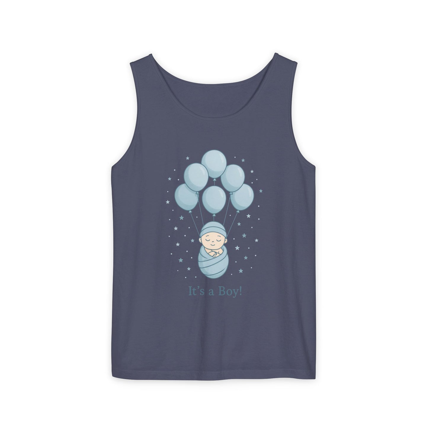 Its a Boy Maternity Tank Top, Baby Boy Pregnancy Announcement Tank, Gender Reveal Mom To Be Gift, Expecting Baby Shower Top