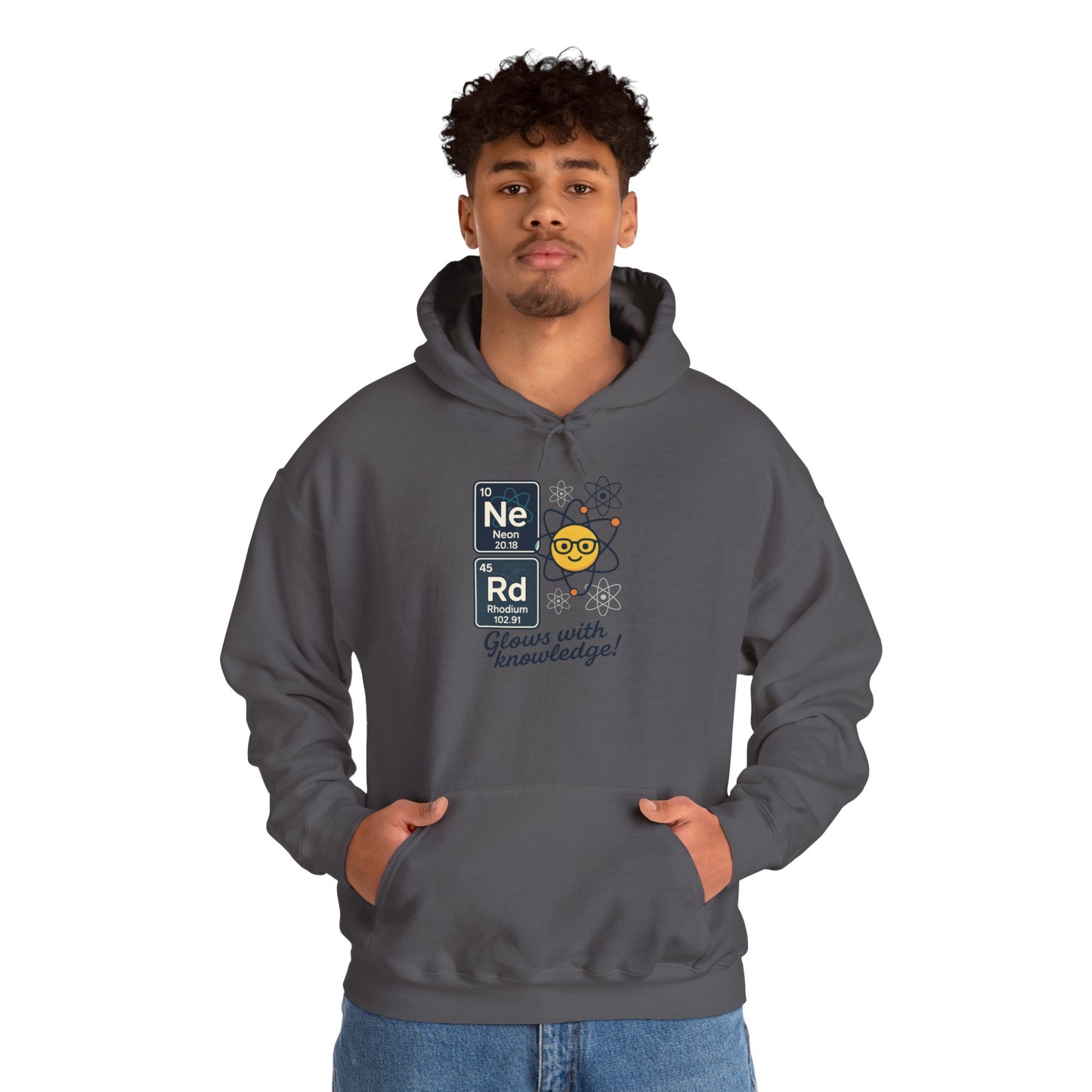Nerd Science Hoodie for Men, Funny Science Sweatshirt, Periodic Table Hoodie, Geeky Gift, Perfect for Holidays & Science Lovers