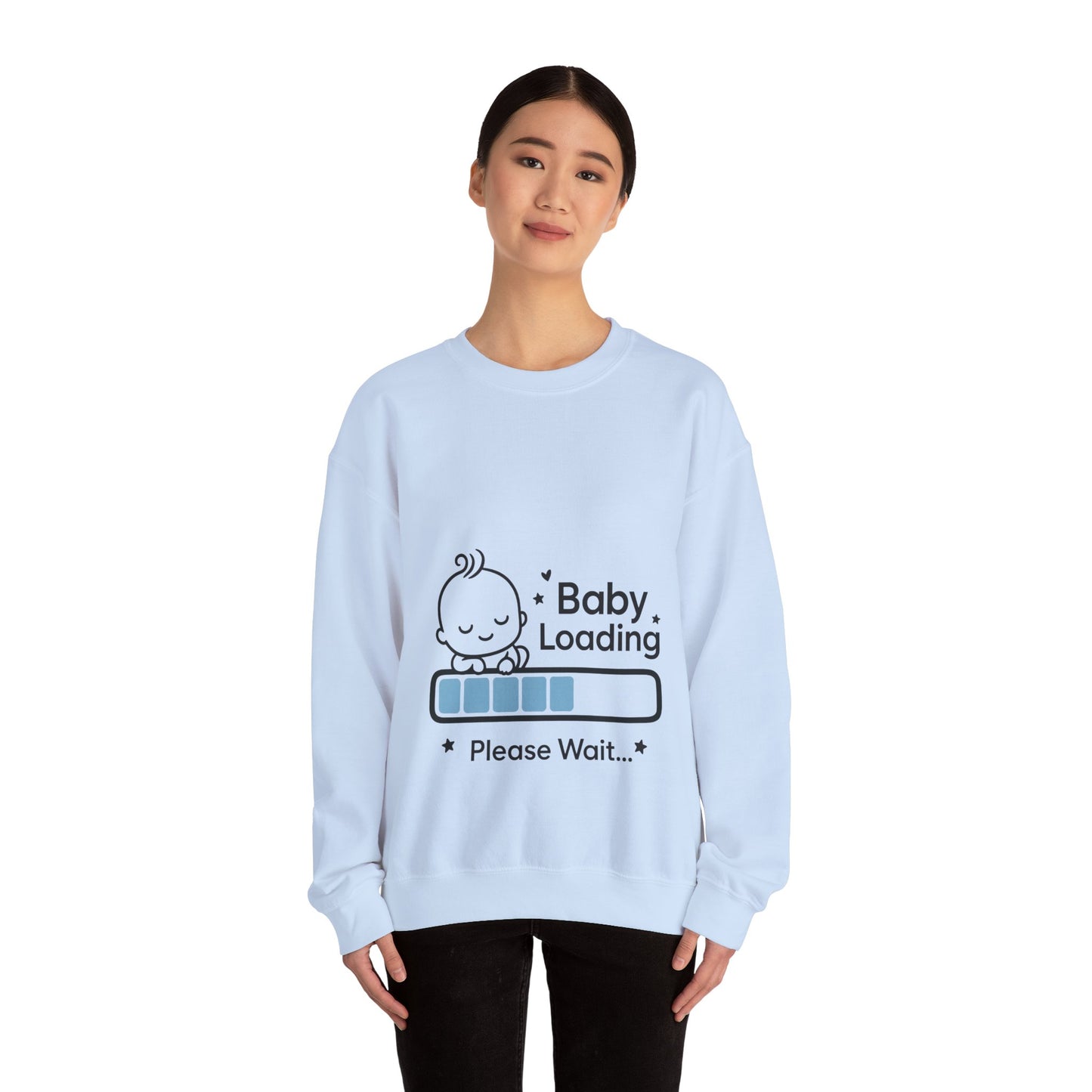 Baby Loading Maternity Sweatshirt, Pregnancy Announcement Shirt, Mom To Be Gift, Expecting Baby Gift, Pregnancy Reveal Top, Baby Shower Gift
