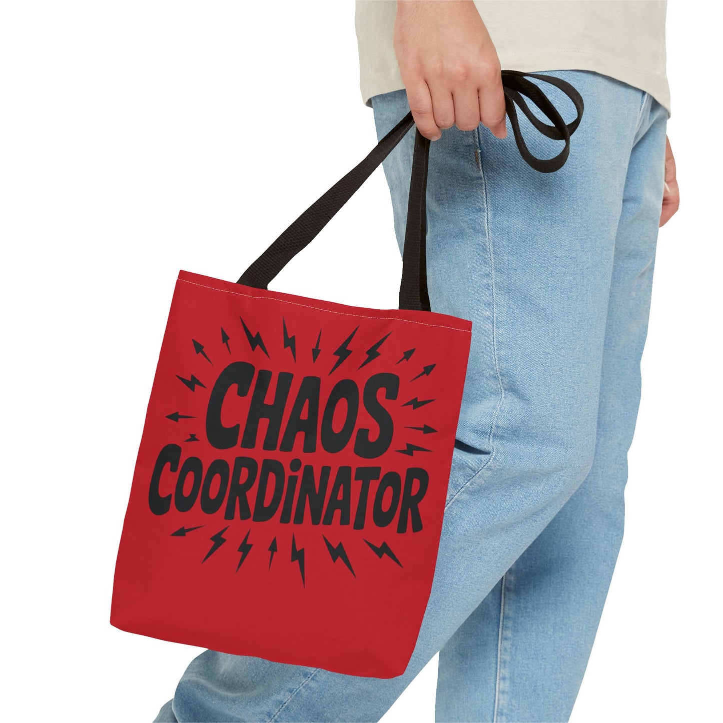 Chaos Coordinator Tote Bag, Fun Carryall for Busy Moms, Students, or Event Planners, Perfect Gift, Beach Weekender Bag, Large Tote Bag