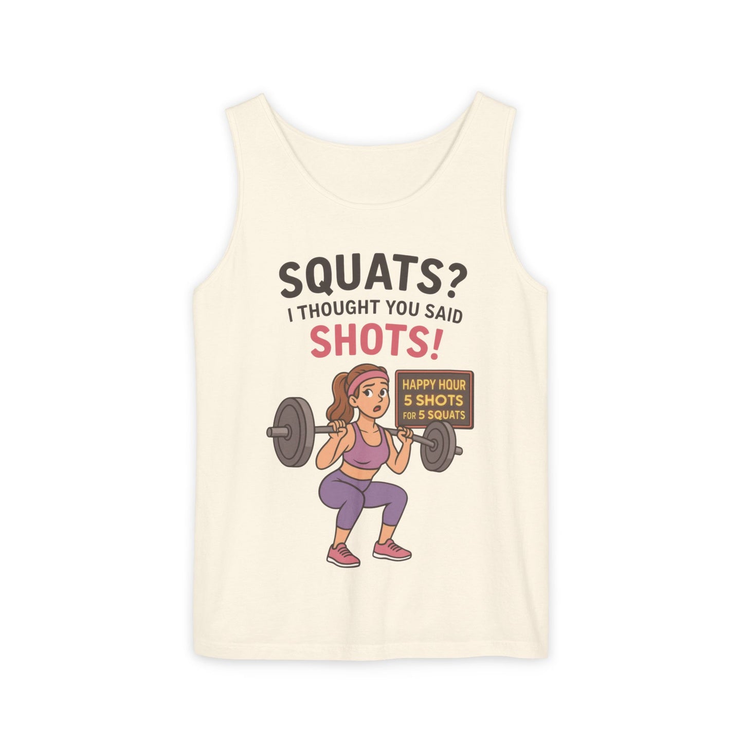 Funny Gym Womens Tank Top, Workout Humor Tee for Fitness Lovers, Gift for Gym Lovers, Activewear, Workout Gear, Gym Workout Shirt