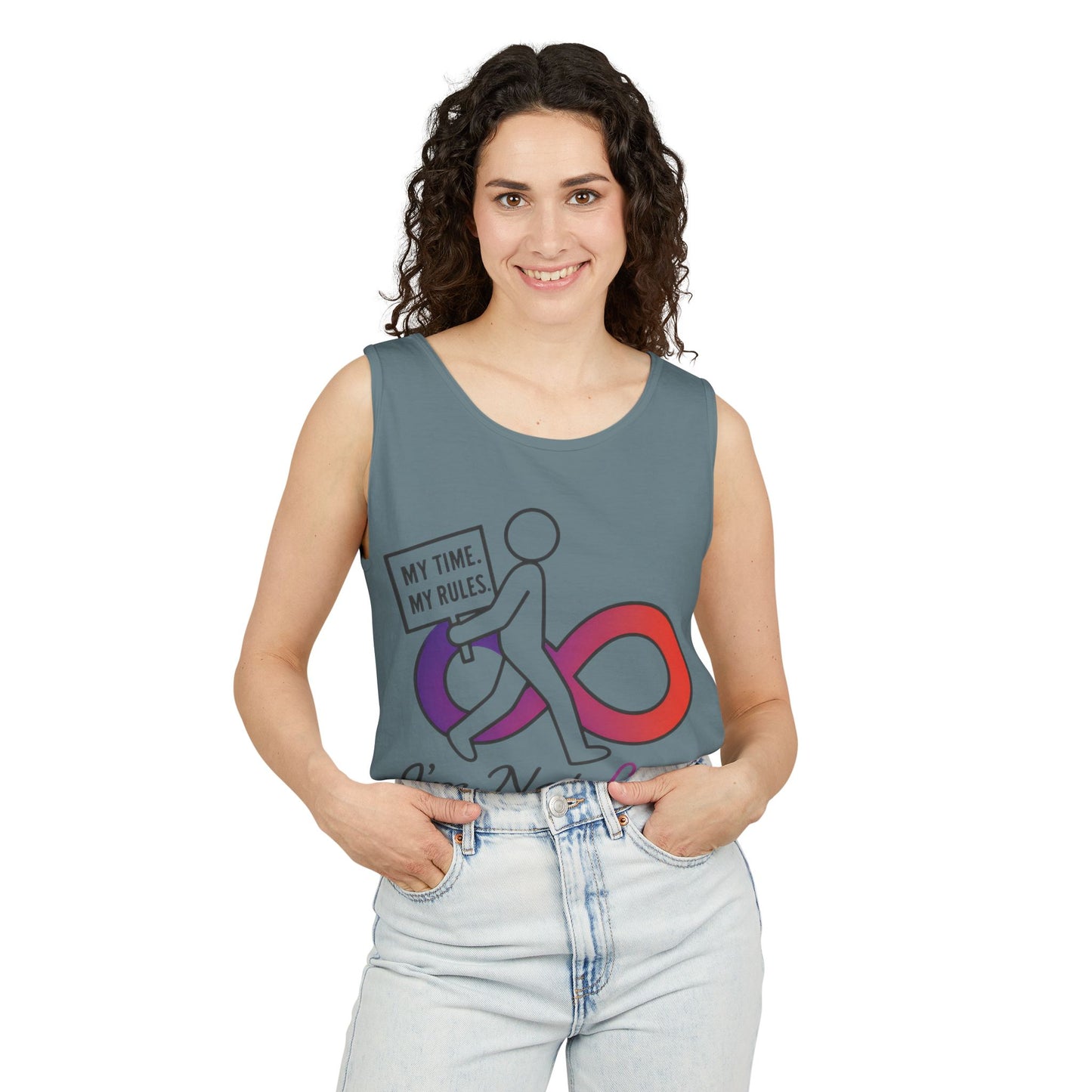 My Time My Rules Womens Tank Top, Funny T-Shirt, Casual Wear, women empowerment tee, confident woman shirt, self love t shirt