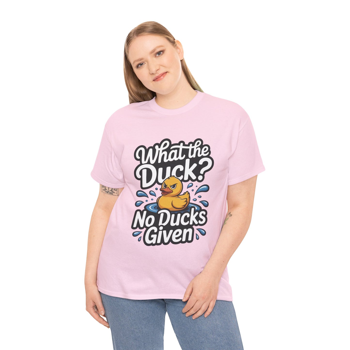 What The Duck Funny Womens Shirt, No Ducks Given T-Shirt, Cute Sarcastic Duck Tee, Sassy Rubber Duck Graphic Shirt, Humor Gift For Her