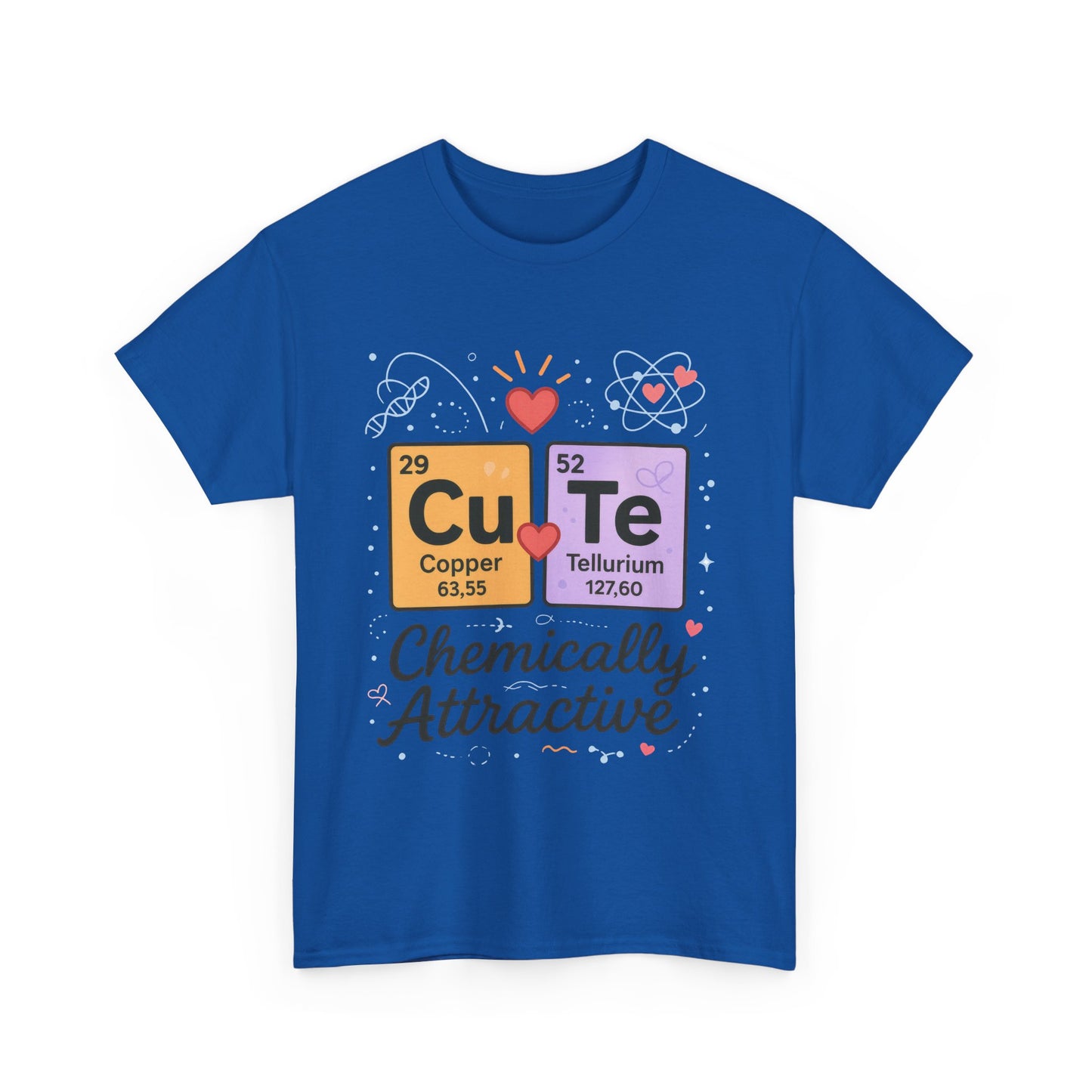 Cute Science T-Shirt for Women, Chemically Attractive Periodic Table Tee, Funny Nerdy Gift for Her, Chemistry Lover Gift, Science Apparel