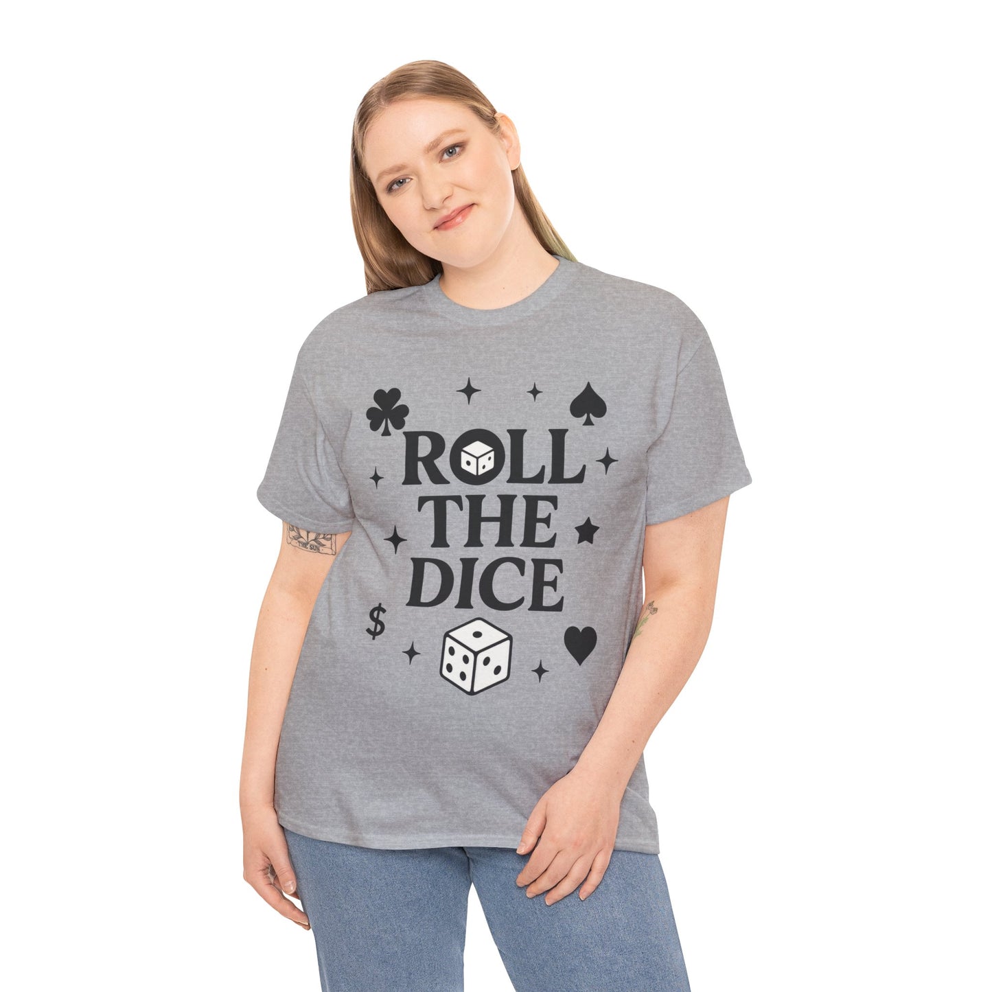 Fun Dice & Card Games Unisex Tee, Perfect for Game Nights, Gifts for Gamers, Poker Events, Gambling Shirt, Casino Wear, Poker T-Shirt