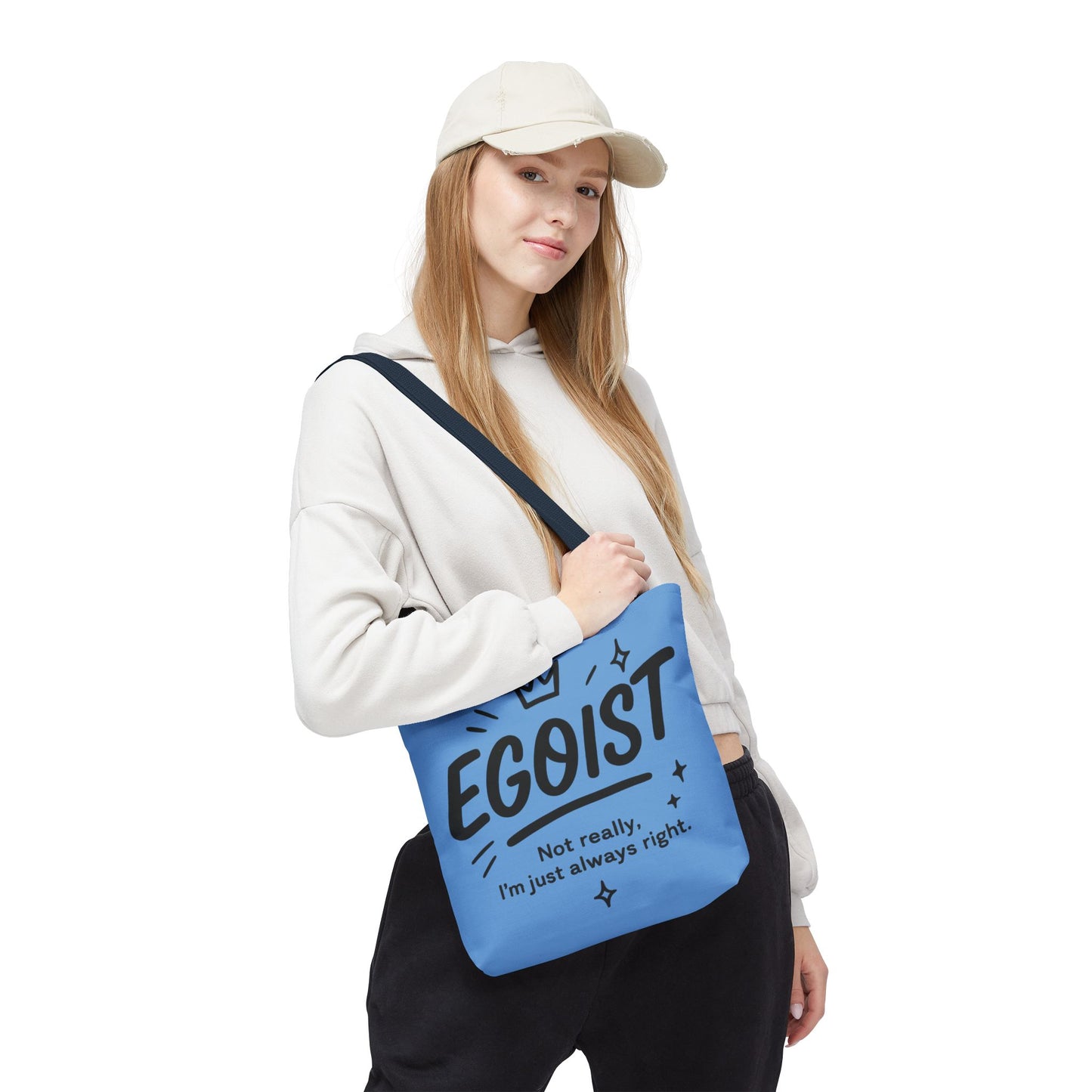 Egoist Tote Bag - Fun, Stylish Shopping Bag, Gift for Friends, Everyday Use, Quote Bag, Casual Chic Essential, Beach Tote