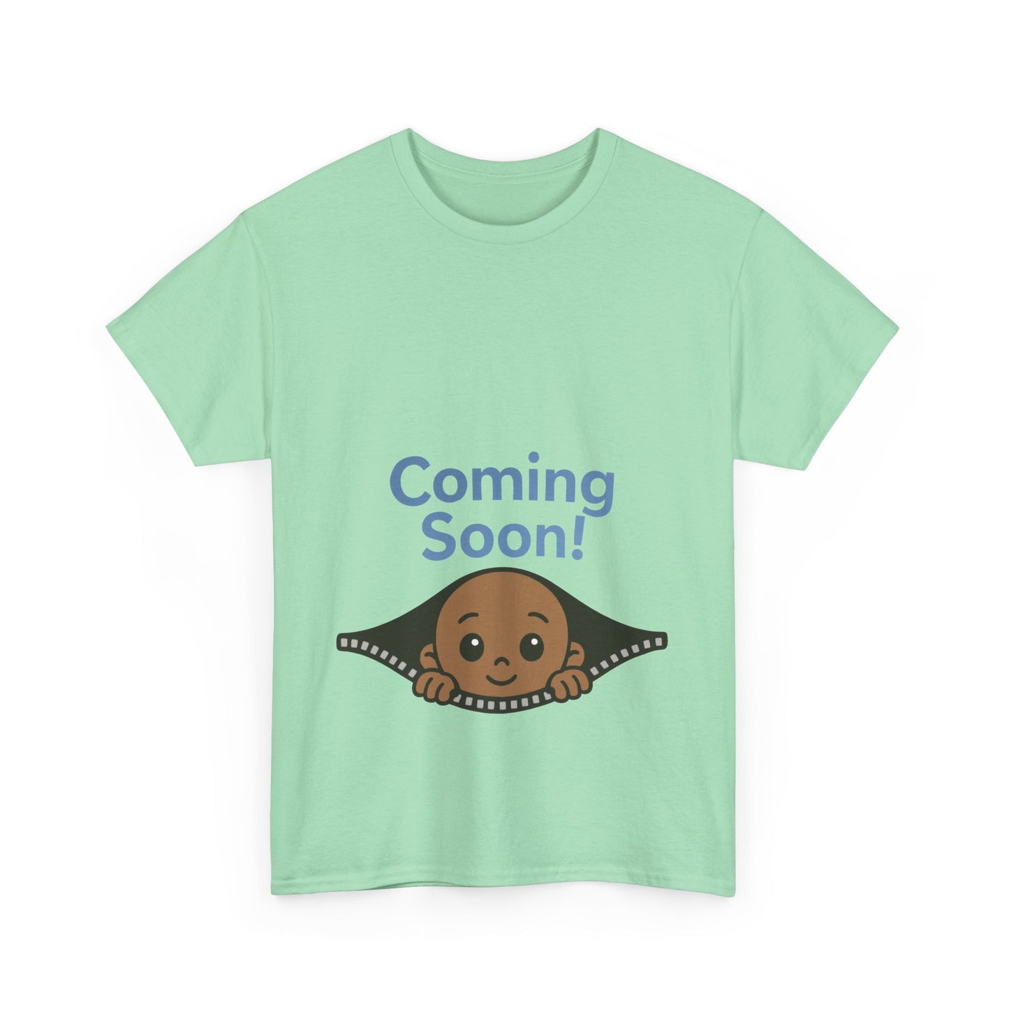 Coming Soon Maternity Tee, Cute Baby Boy Pregnancy Announcement Tee, Funny Expecting Mom Gift, Gender Reveal Tee, Baby Shower Top