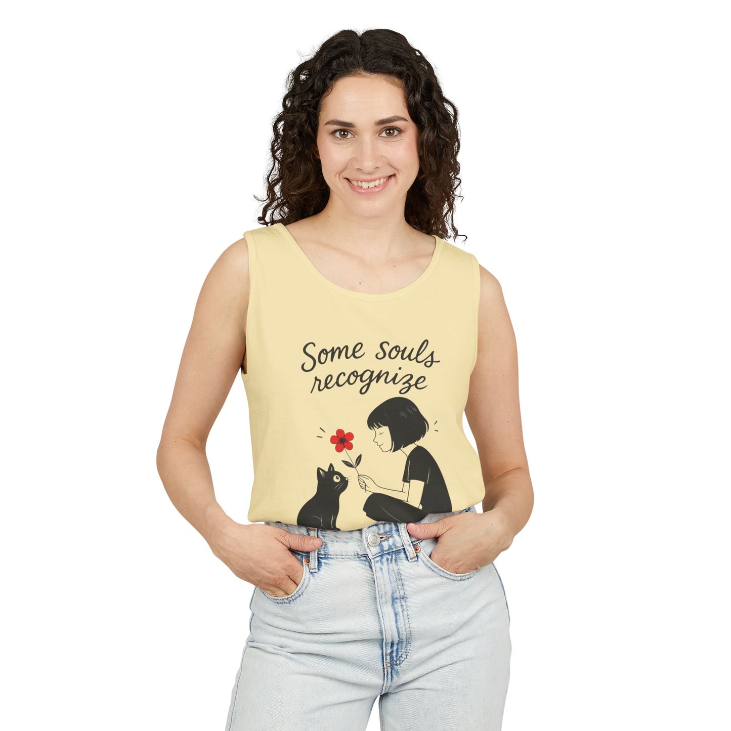 Cat Lover's Womens Tank Top, Perfect for Pet Lovers, Gift for Birthdays, Relaxation Wear, Cute Cat Lovers Womens Tee,