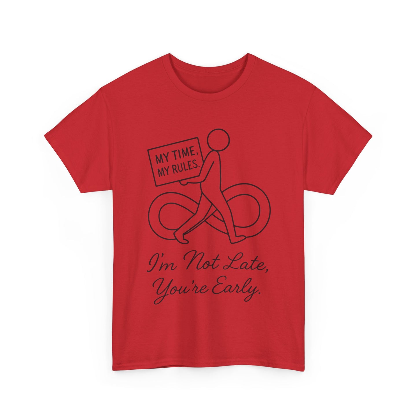 My Time My Rules Women's Heavy Cotton Tee, Funny T-Shirt, Casual Wear, women empowerment tee, confident woman shirt, self love t shirt
