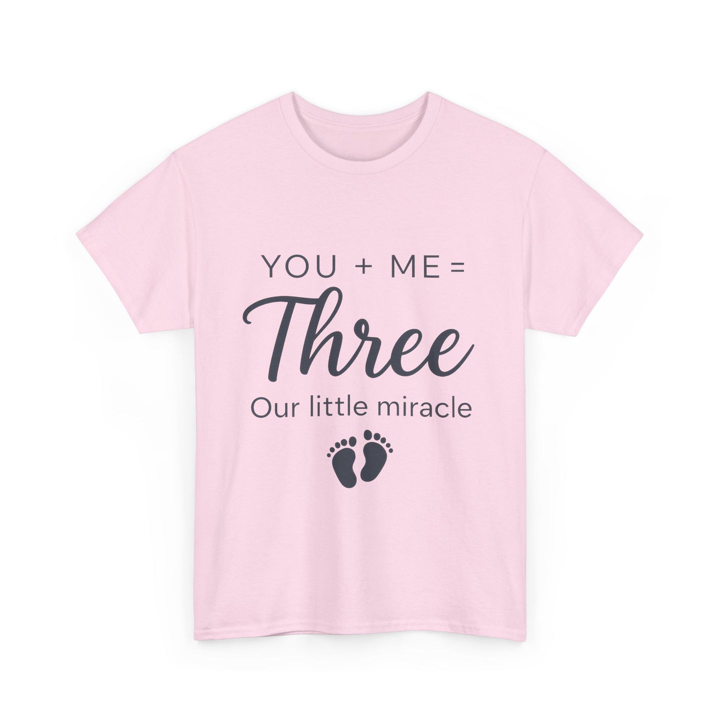 Maternity T-Shirt, Cute Pregnancy Announcement Shirt, Our Little Miracle Expecting Mom Gift, Baby Reveal Tee, Baby Showers Gift