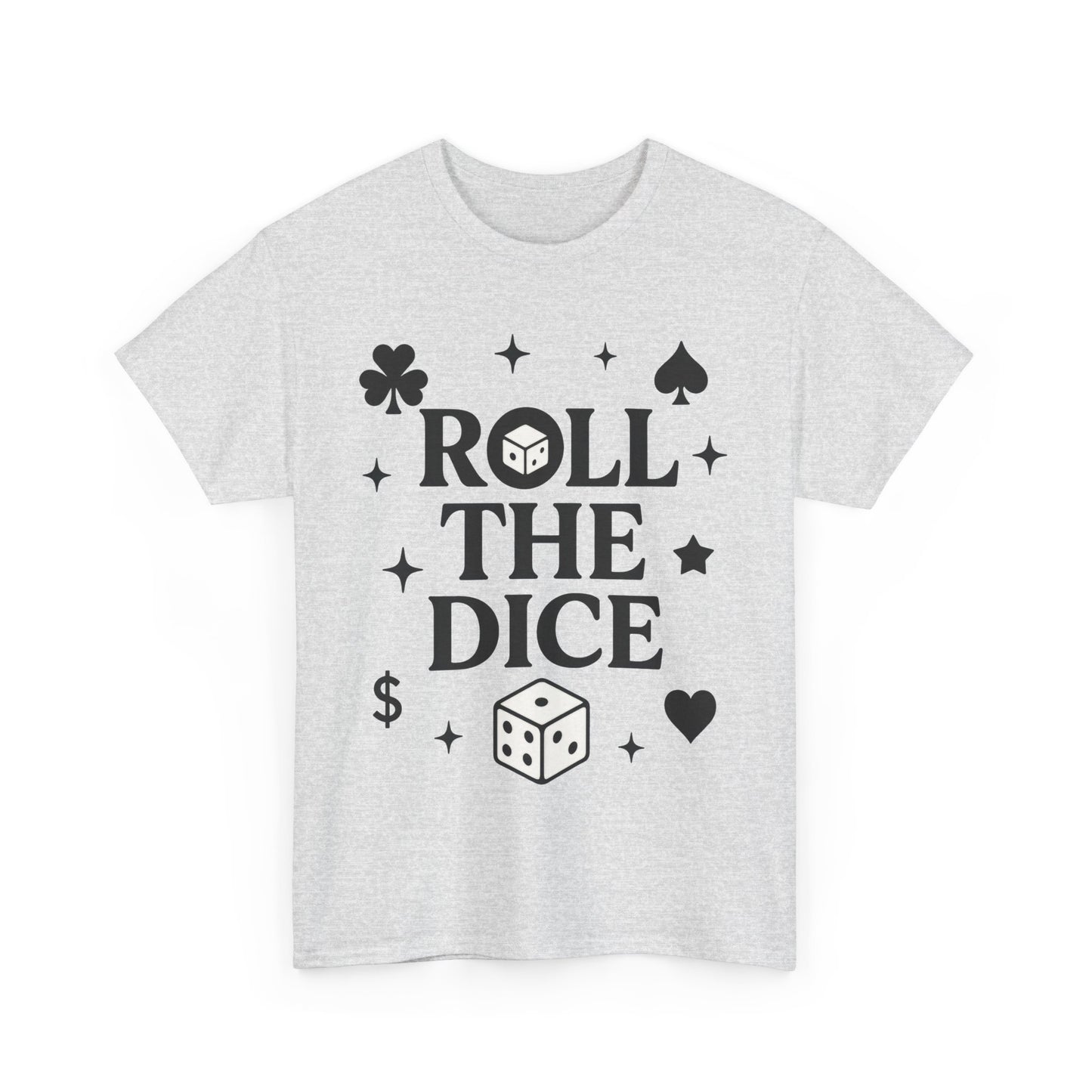 Fun Dice & Card Games Unisex Tee, Perfect for Game Nights, Gifts for Gamers, Poker Events, Gambling Shirt, Casino Wear, Poker T-Shirt