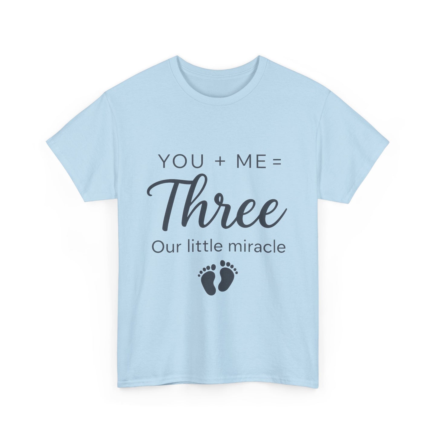 Maternity T-Shirt, Cute Pregnancy Announcement Shirt, Our Little Miracle Expecting Mom Gift, Baby Reveal Tee, Baby Showers Gift