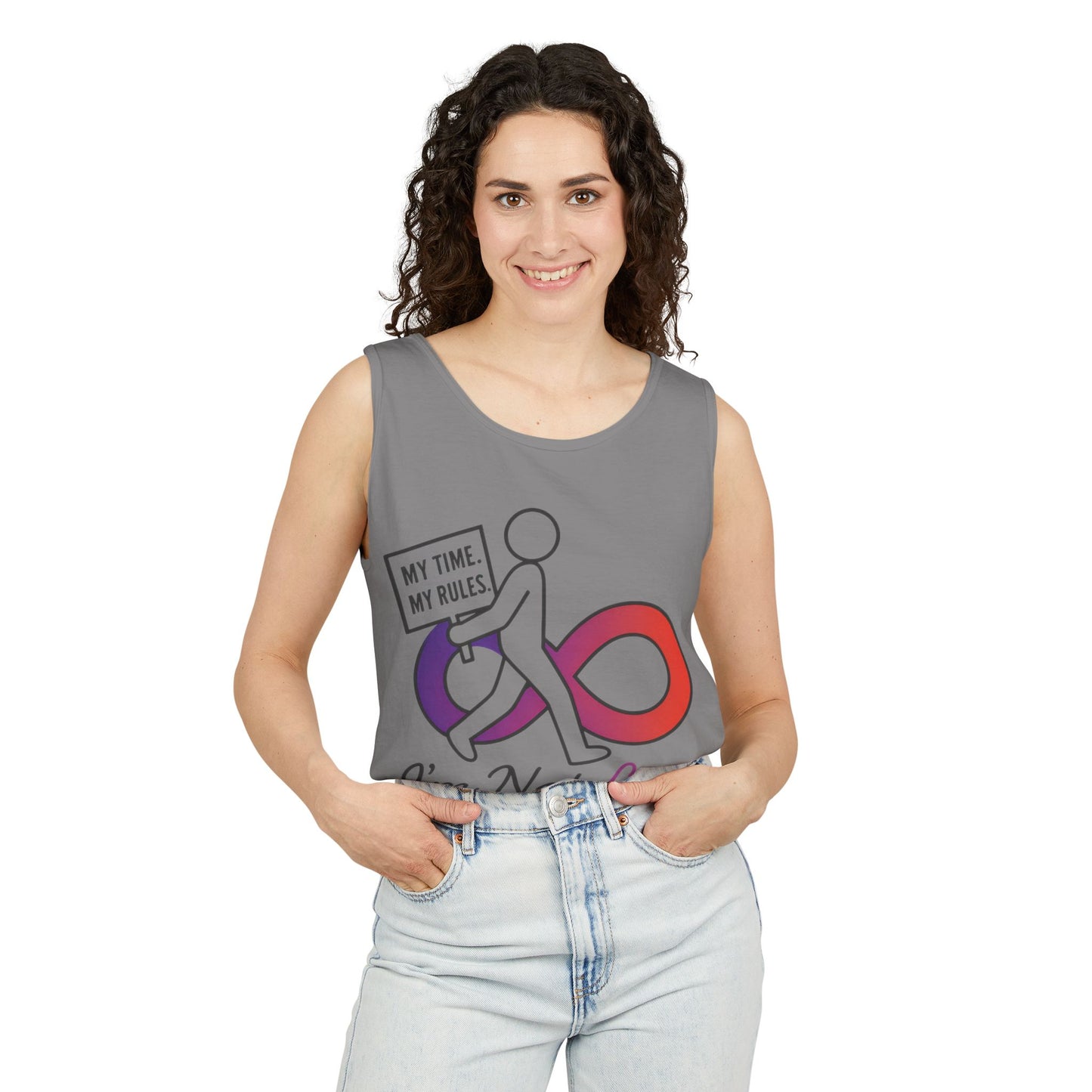 My Time My Rules Womens Tank Top, Funny T-Shirt, Casual Wear, women empowerment tee, confident woman shirt, self love t shirt