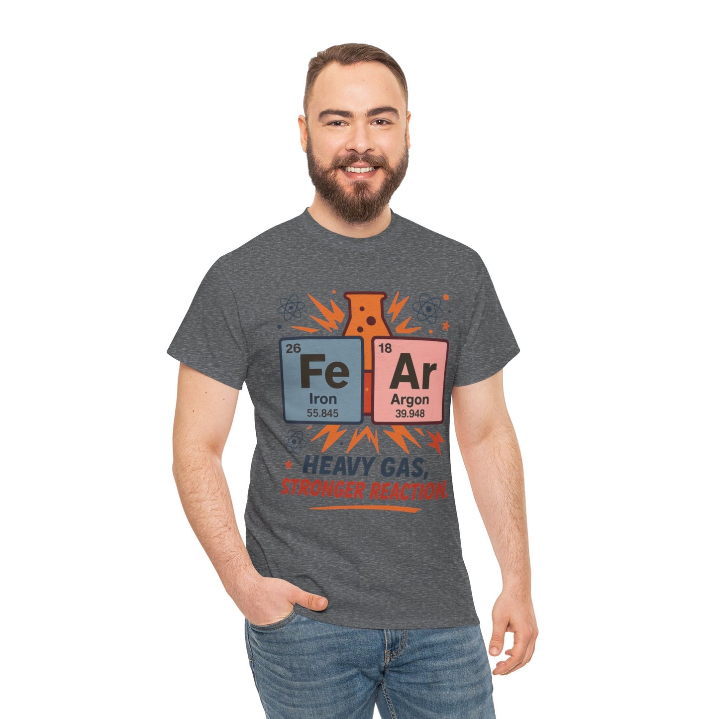 Periodic Table Science Tee For Mens, Heavy Cotton Tee for Science Lovers, Nerdy Gift, Chemistry Shirt, Funny Science Apparel