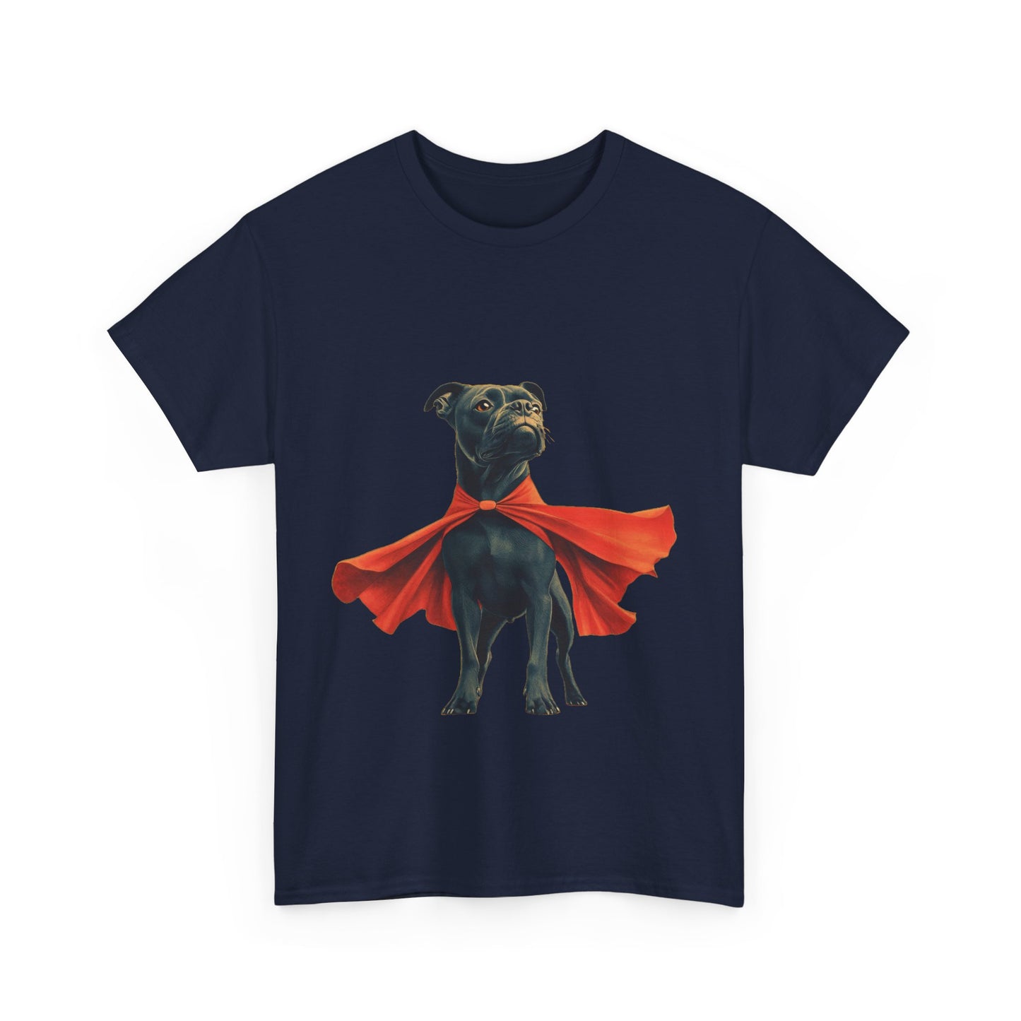 Superhero Dog Tee - Playful Pet Shirt, Gift for Dog Lovers, Fun Casual Wear, Perfect for Birthdays