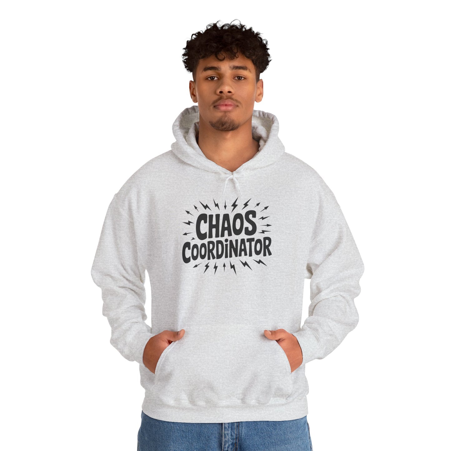 Chaos Coordinator Hoodie, Funny Sweatshirt, Gift for Men, Unisex Pullover, Cozy Winter Clothing, Humor Apparel, Relaxed Fit