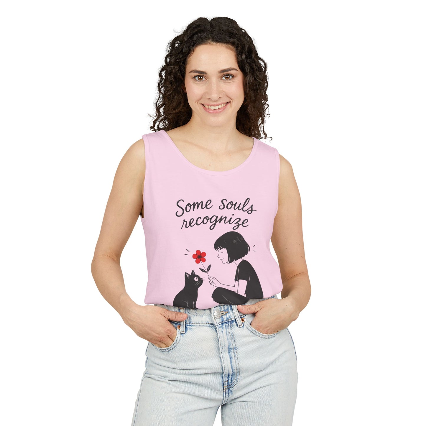 Cat Lover's Womens Tank Top, Perfect for Pet Lovers, Gift for Birthdays, Relaxation Wear, Cute Cat Lovers Womens Tee,