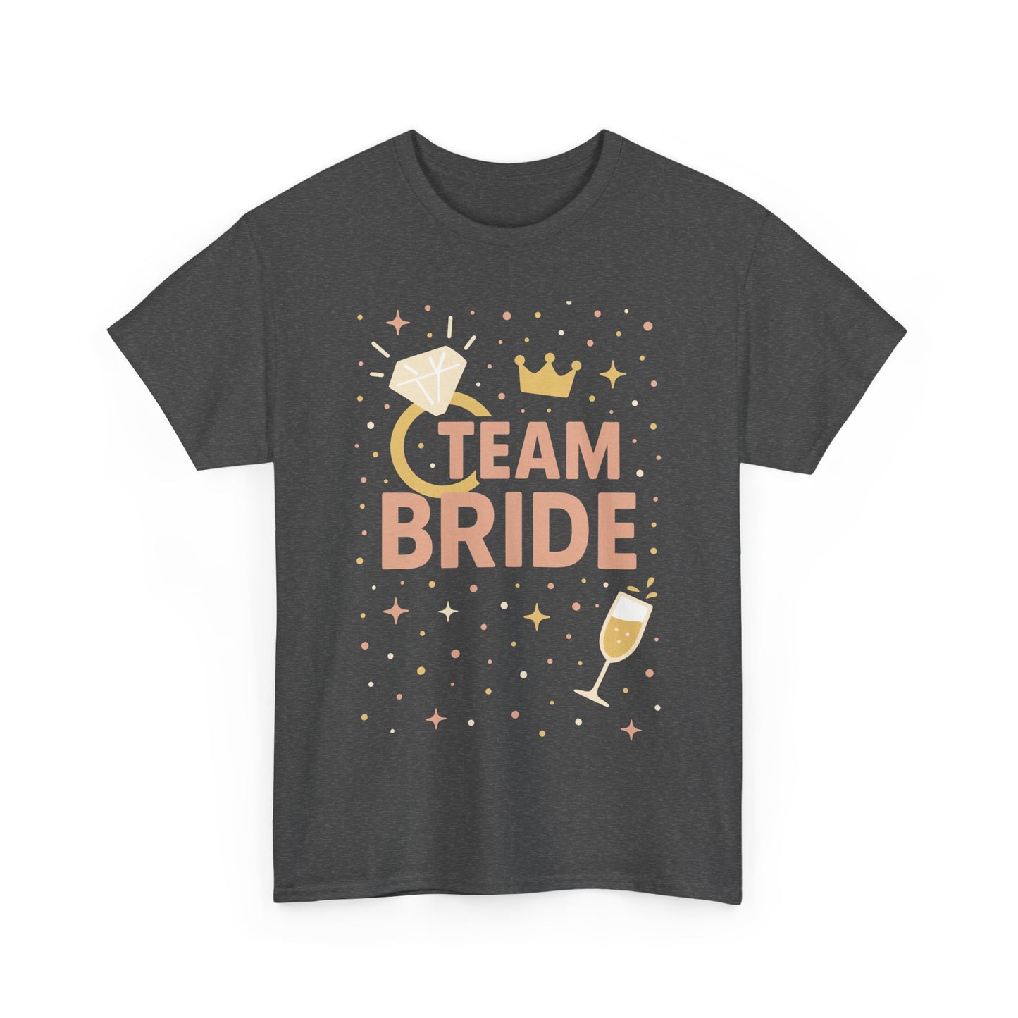 Team Bride T-Shirt, Bachelorette Party Tee, Bridesmaid Wedding Tee, Hen Party Matching Shirts, Bridal Shower, Bridesmaids Gift