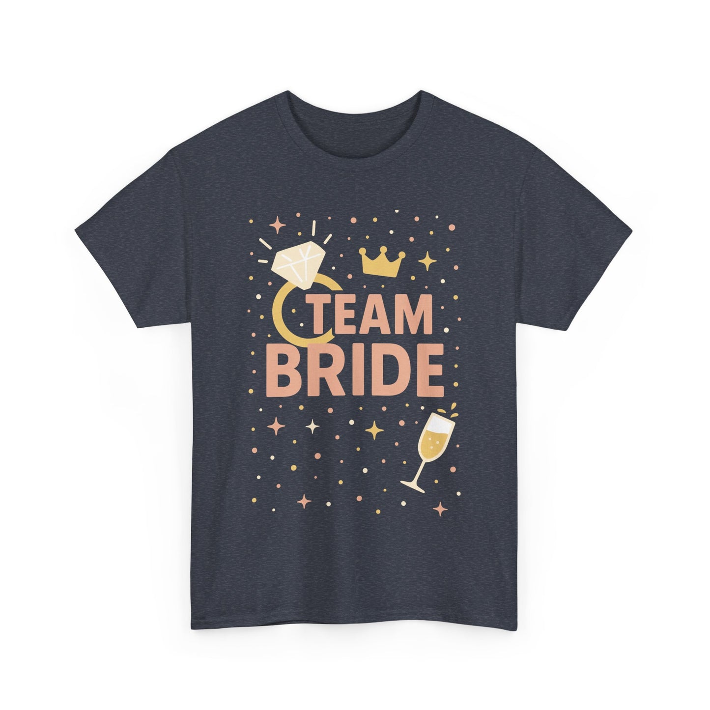 Team Bride T-Shirt, Bachelorette Party Tee, Bridesmaid Wedding Tee, Hen Party Matching Shirts, Bridal Shower, Bridesmaids Gift
