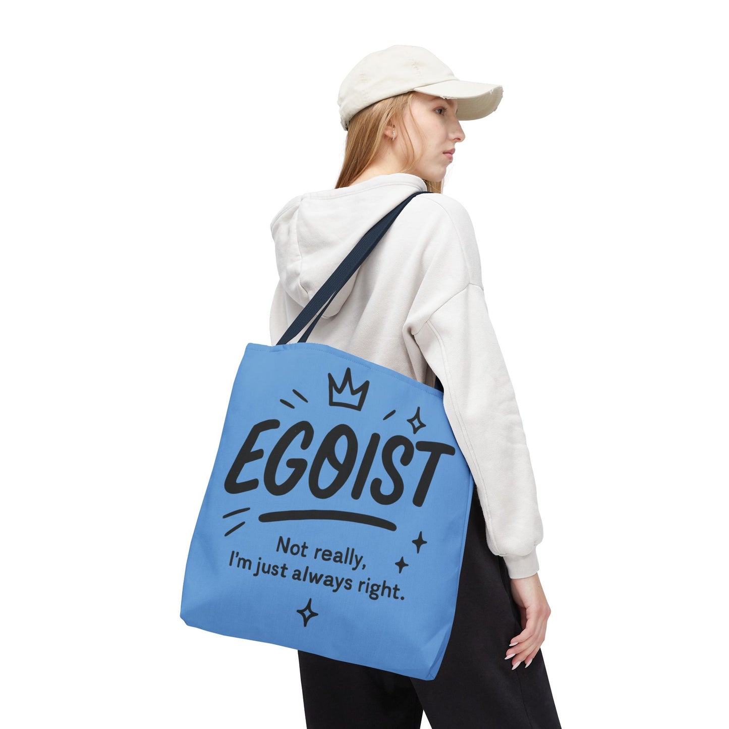 Egoist Tote Bag - Fun, Stylish Shopping Bag, Gift for Friends, Everyday Use, Quote Bag, Casual Chic Essential, Beach Tote