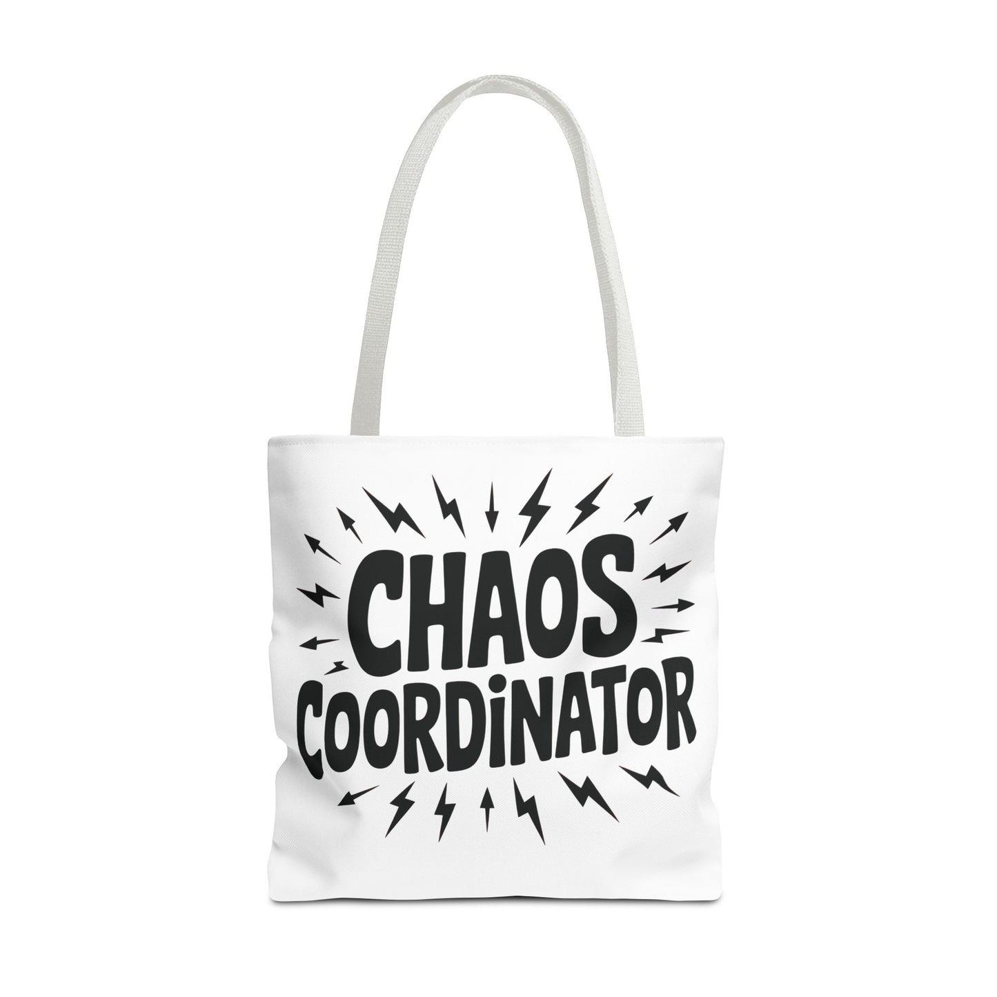 Chaos Coordinator Tote Bag, Fun Carryall for Busy Moms, Students, or Event Planners, Perfect Gift, Beach Weekender Bag, Large Tote Bag