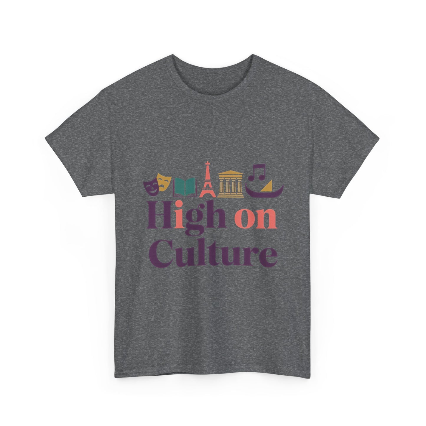 High on Culture Womens T-Shirt, Feminine Artistic Graphic Tee, Art Fashion
