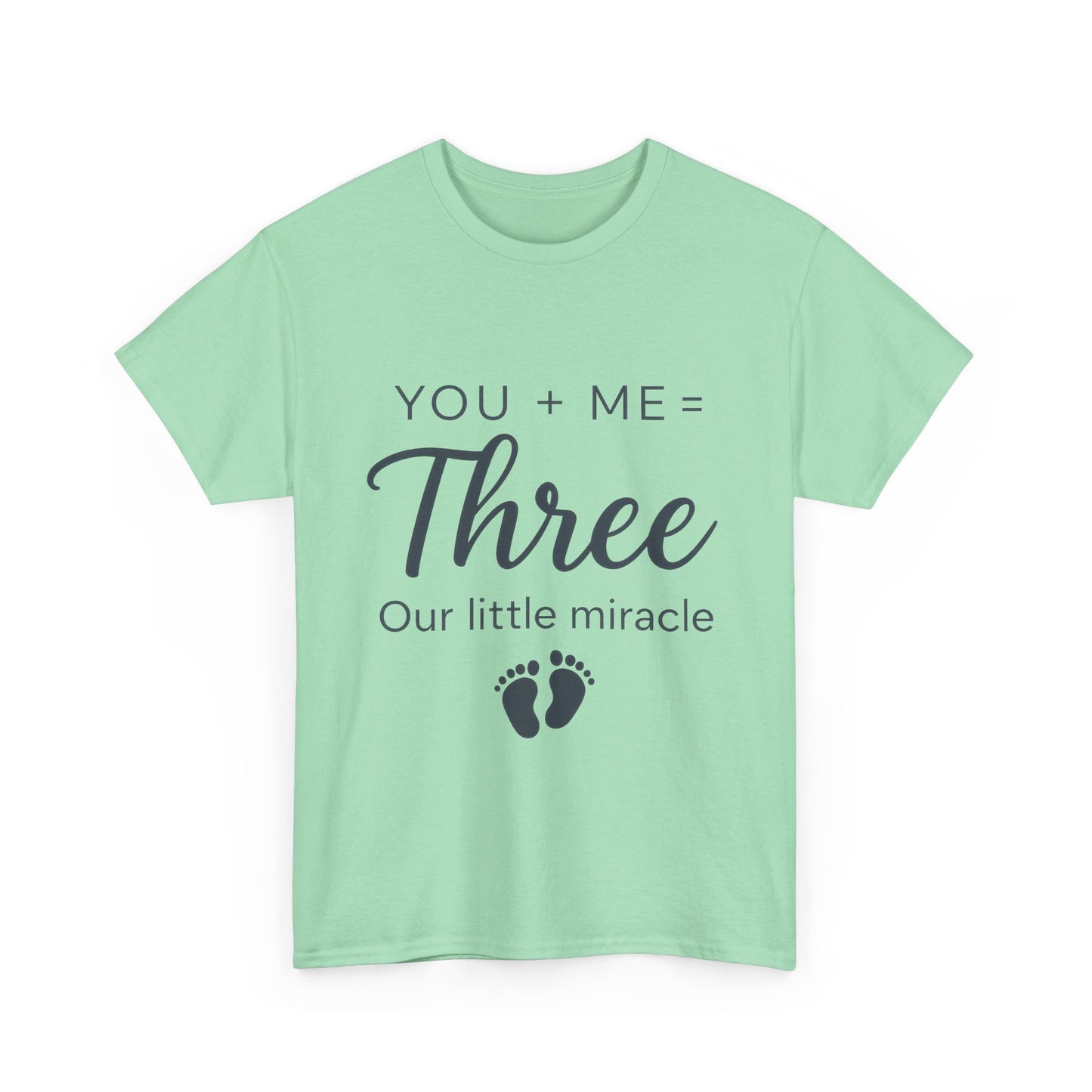Maternity T-Shirt, Cute Pregnancy Announcement Shirt, Our Little Miracle Expecting Mom Gift, Baby Reveal Tee, Baby Showers Gift