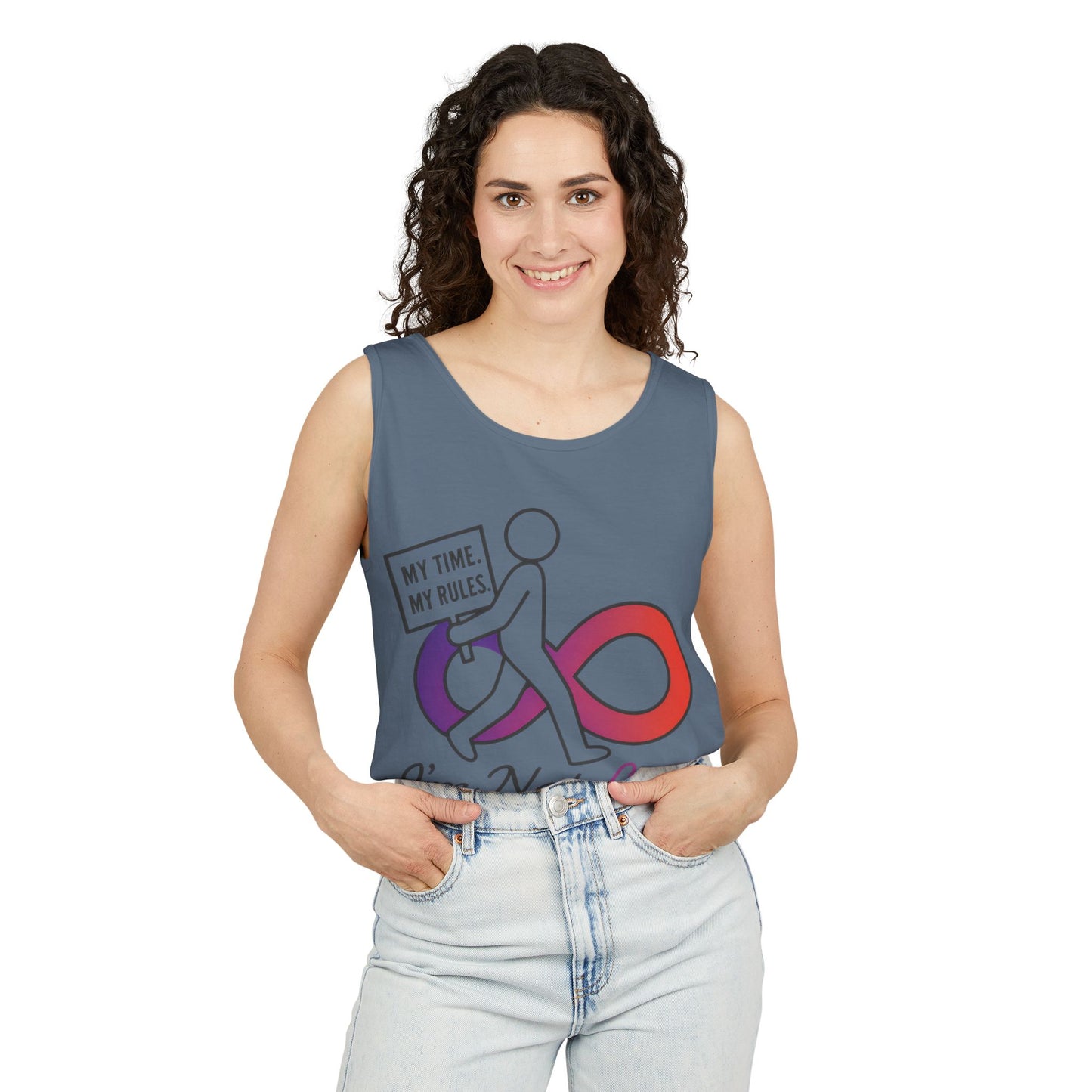 My Time My Rules Womens Tank Top, Funny T-Shirt, Casual Wear, women empowerment tee, confident woman shirt, self love t shirt