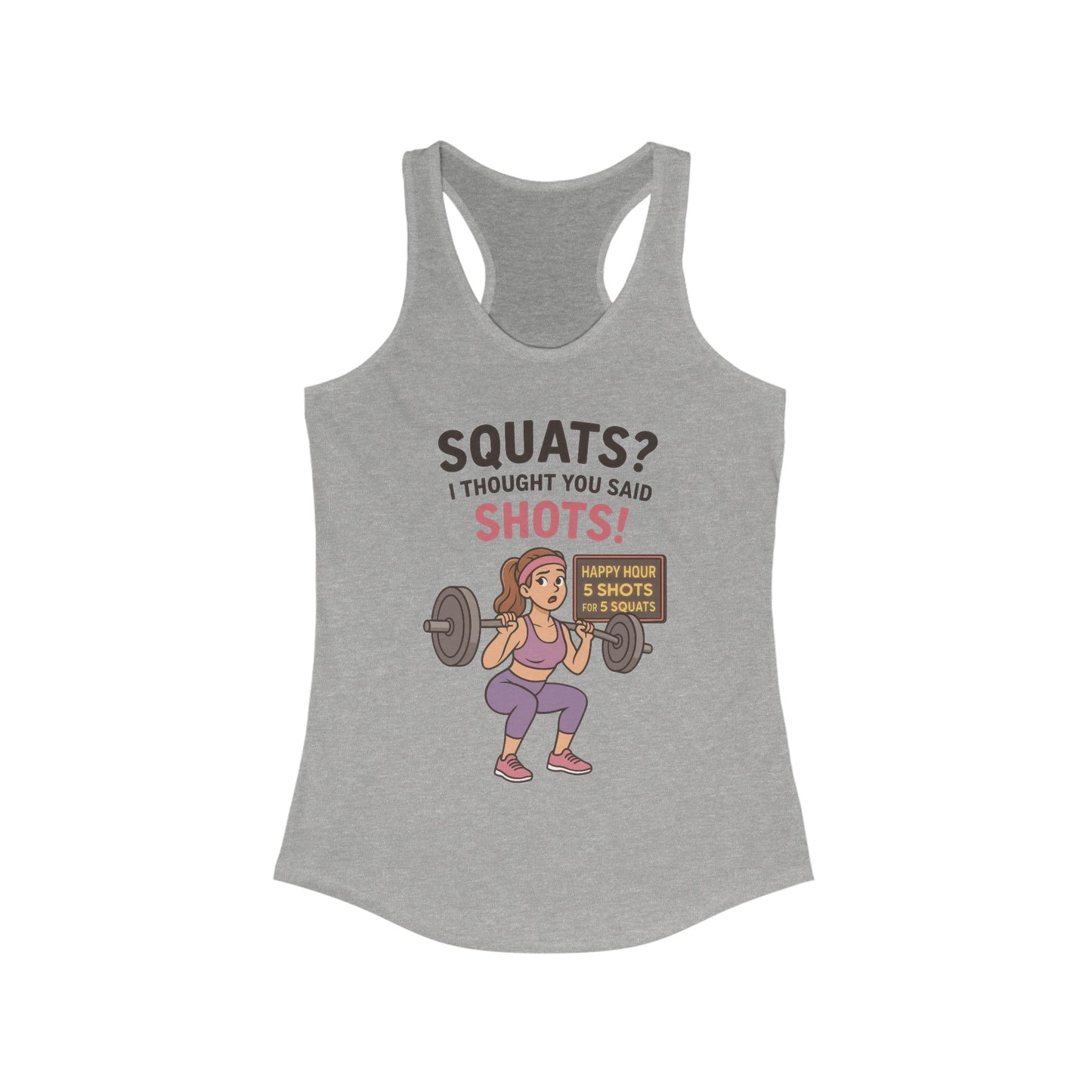 Funny Gym Womens Tank Top, Workout Humor Tee for Fitness Lovers, Gift for Gym Lovers, Activewear, Workout Gear, Gym Workout Shirt