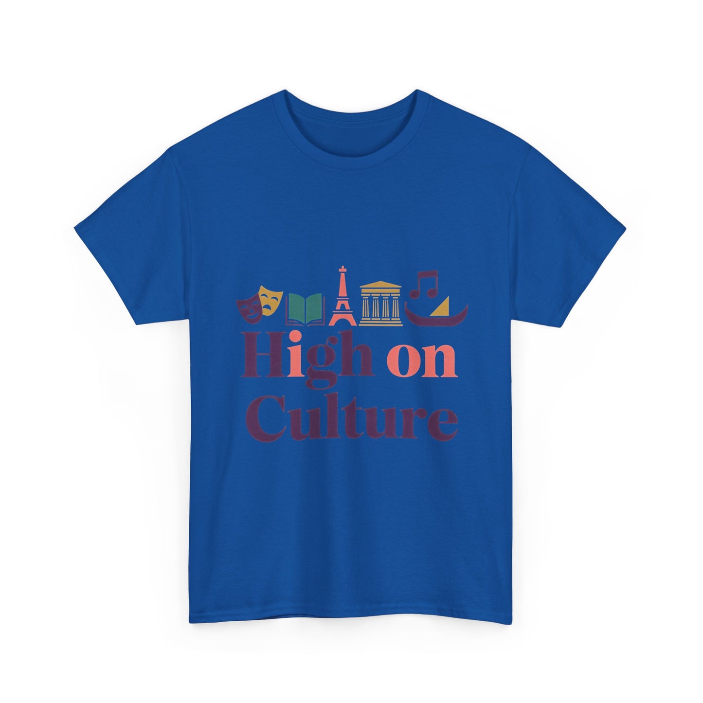 High on Culture Womens T-Shirt, Feminine Artistic Graphic Tee, Art Fashion