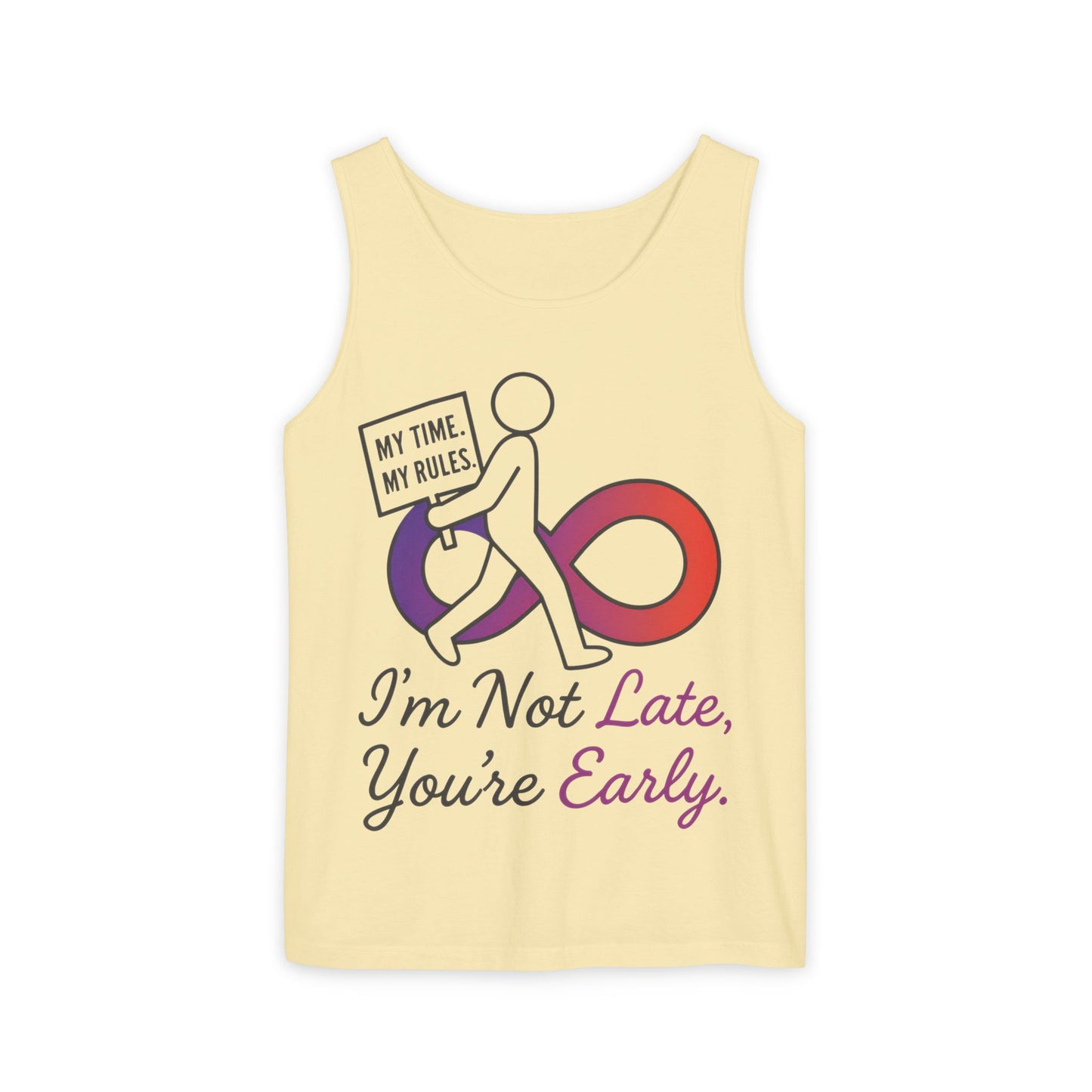 My Time My Rules Womens Tank Top, Funny T-Shirt, Casual Wear, women empowerment tee, confident woman shirt, self love t shirt