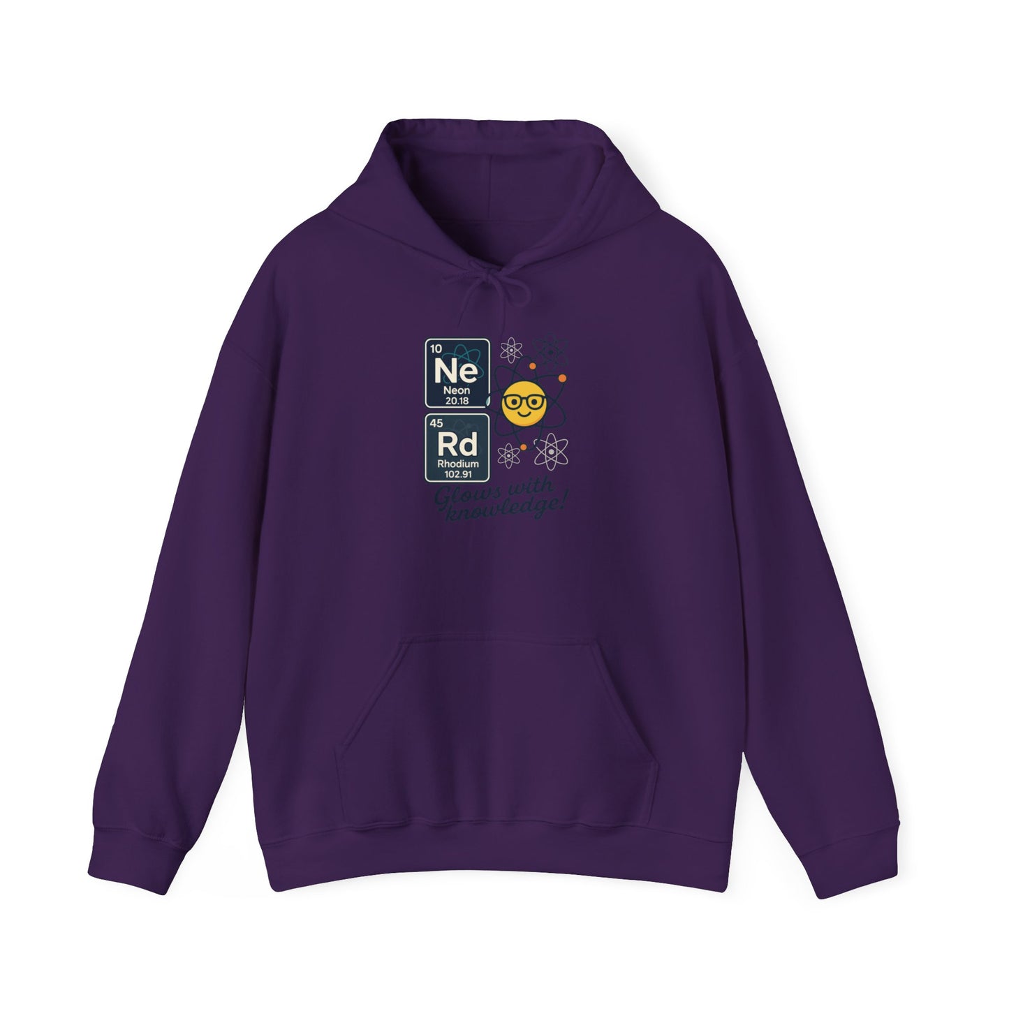 Nerd Hoodie for Women, Science Sweatshirt, Periodic Table Hoodie, STEM Gift for Her, Geek Gift, Science Lover Gift, College Student Clothing