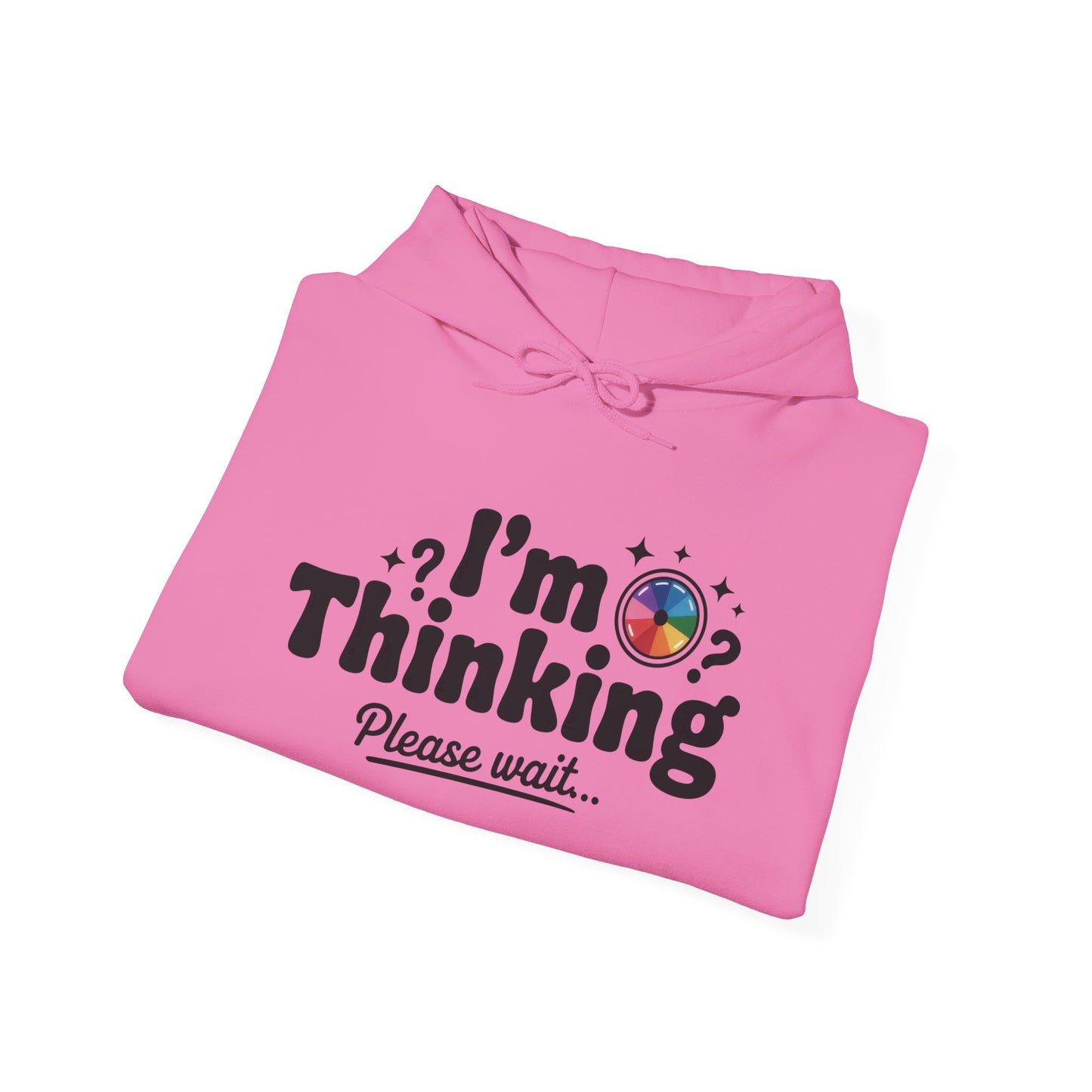 Playful Thinking Womens Hooded Sweatshirt, Womens Hoodie, Brainstorming Buddy, Thoughtful Gift, Cute Geeky Gift for Introverts, Programmers