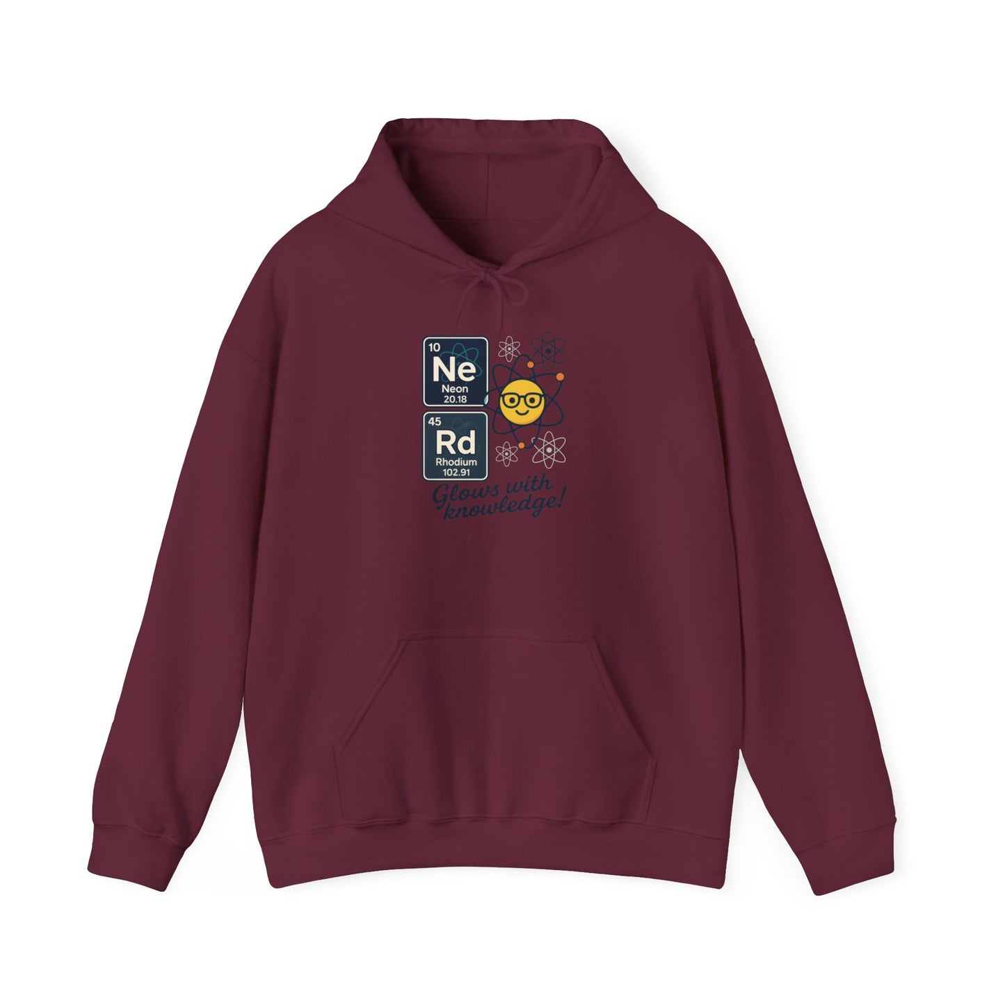 Nerd Science Hoodie for Men, Funny Science Sweatshirt, Periodic Table Hoodie, Geeky Gift, Perfect for Holidays & Science Lovers