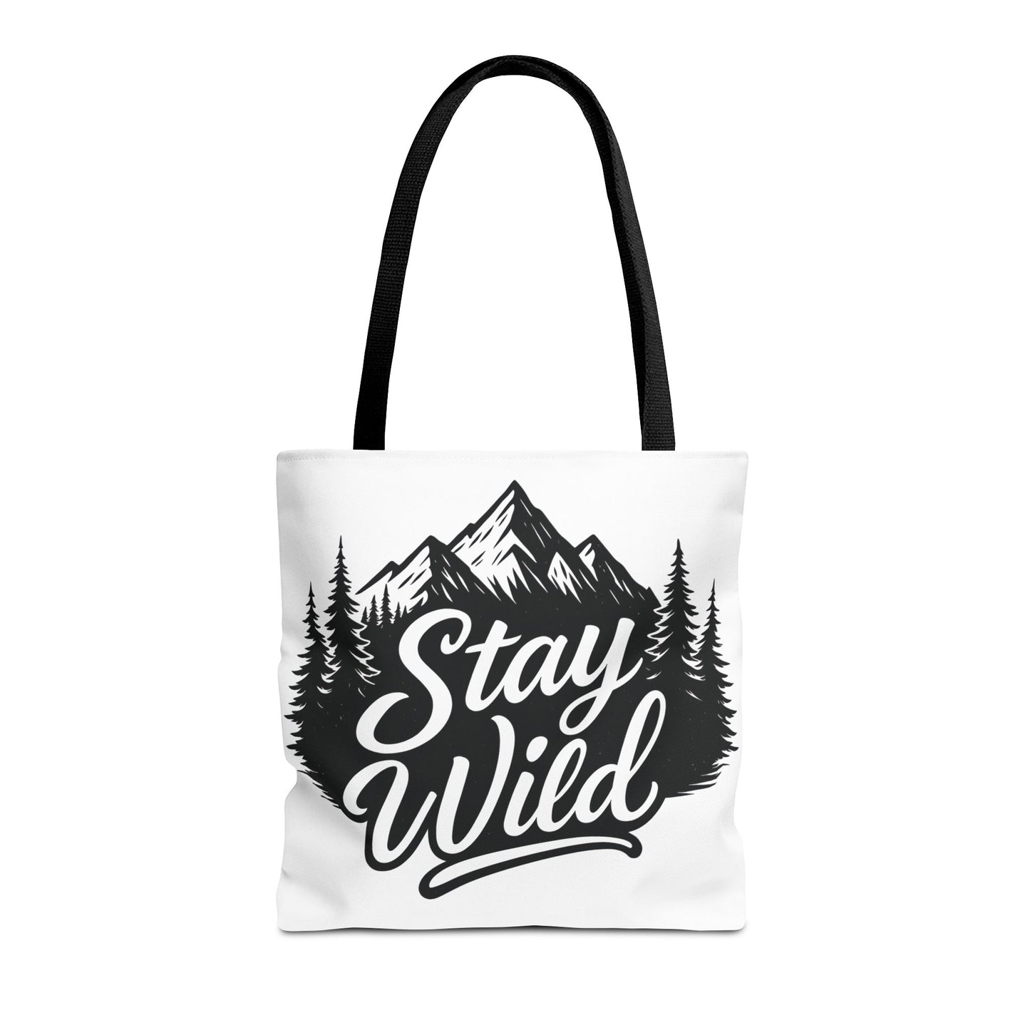 Stay Wild Tote Bag | Eco-friendly Shopping Bag, Adventure Tote, Outdoor Enthusiast Gift, Stylish Carryall, Perfect for Summer Adventures