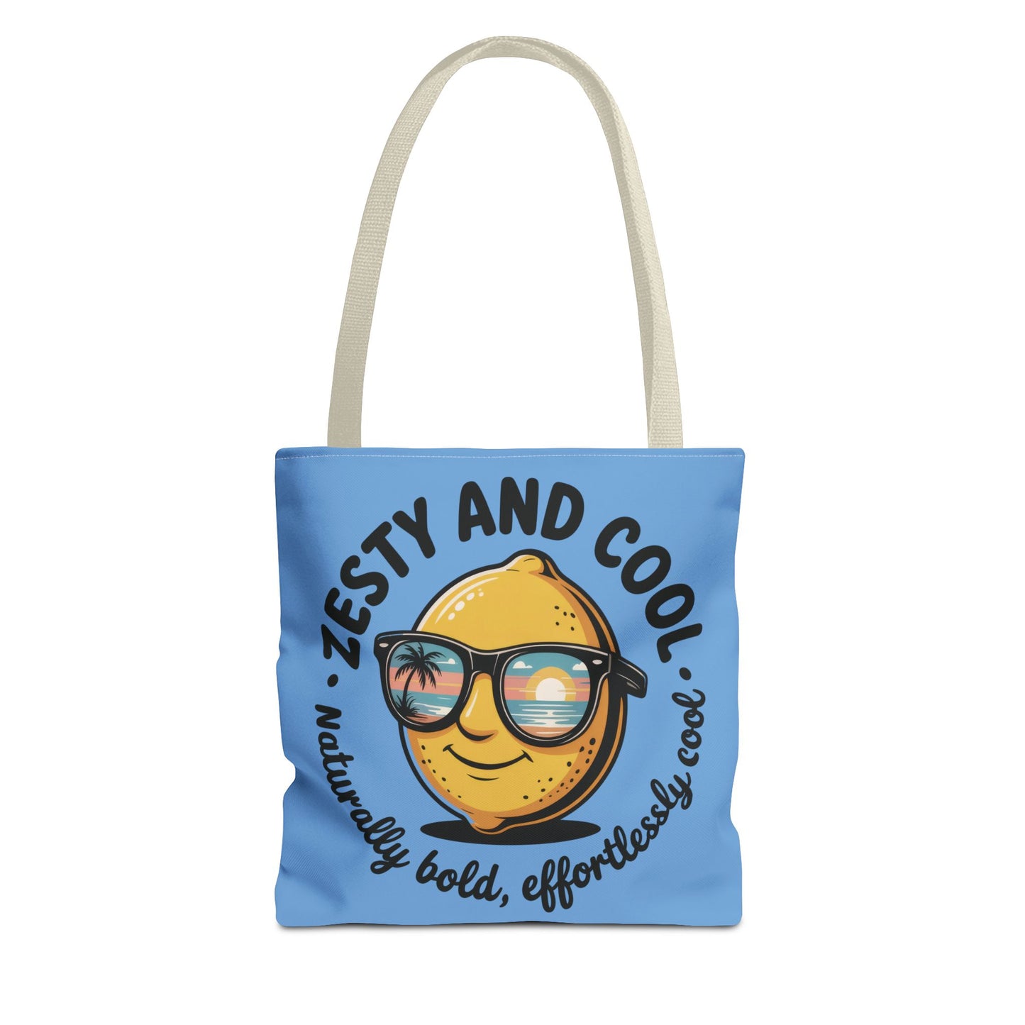 Zesty Lemon Tote Bag - Fun & Bold Carry-All for Everyday Use, Summer, Beach Days, Gifts, Eco-Friendly Shopping, Large Tote Bag