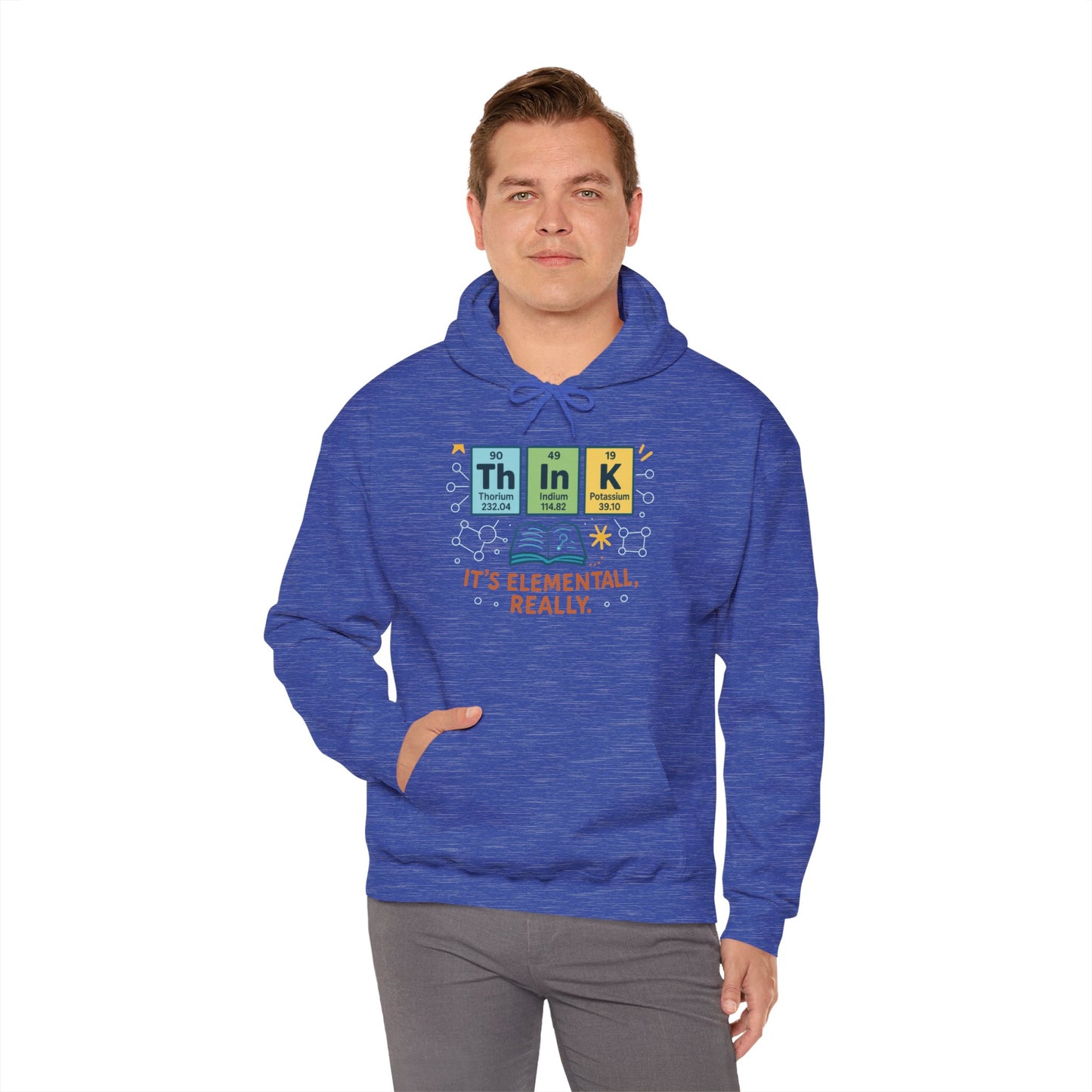 Science Hoodie for Men, Funny Nerd Hoodie, Element of Humor Sweatshirt, Science Lover Gift for Him, Chemistry Lover Gift