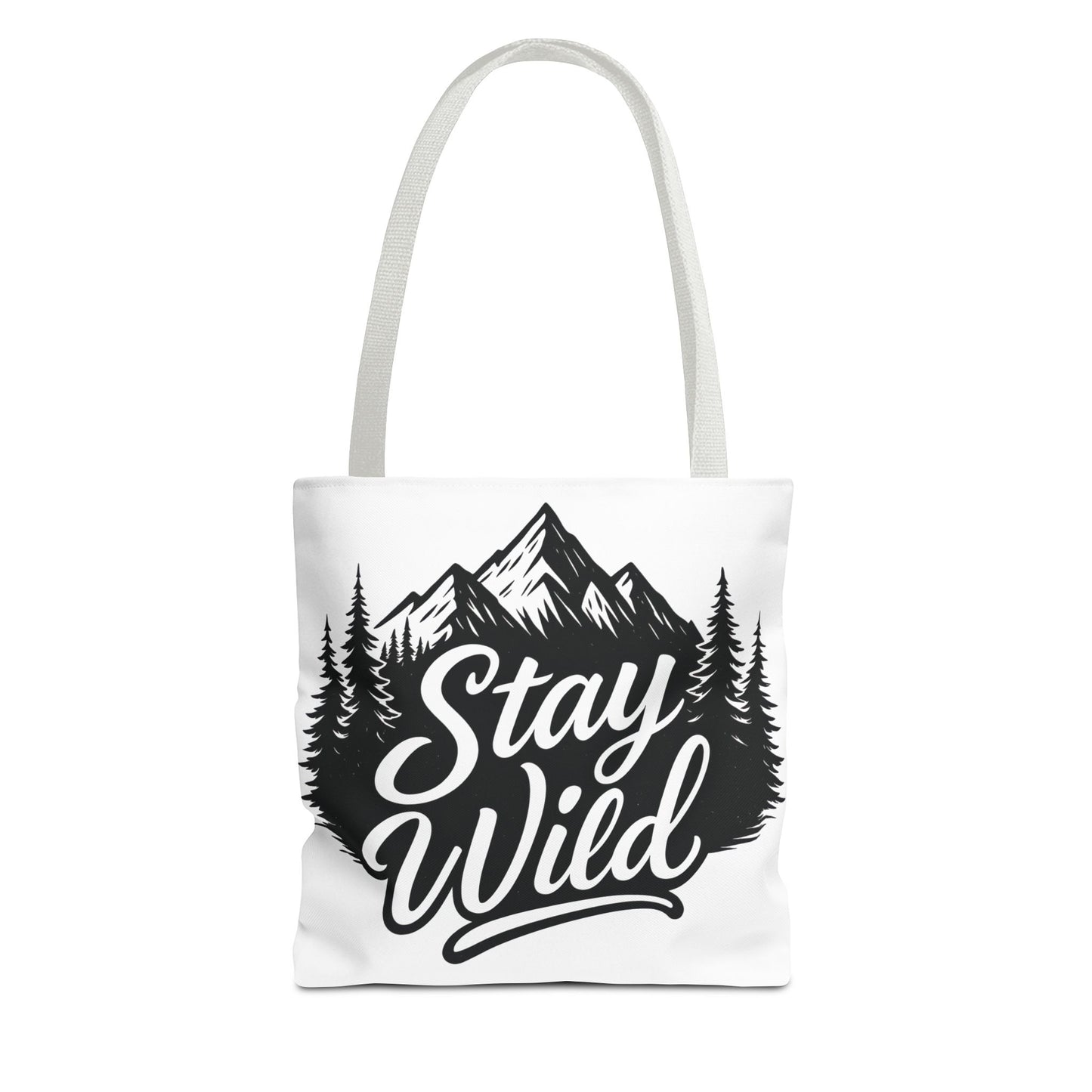 Stay Wild Tote Bag | Eco-friendly Shopping Bag, Adventure Tote, Outdoor Enthusiast Gift, Stylish Carryall, Perfect for Summer Adventures