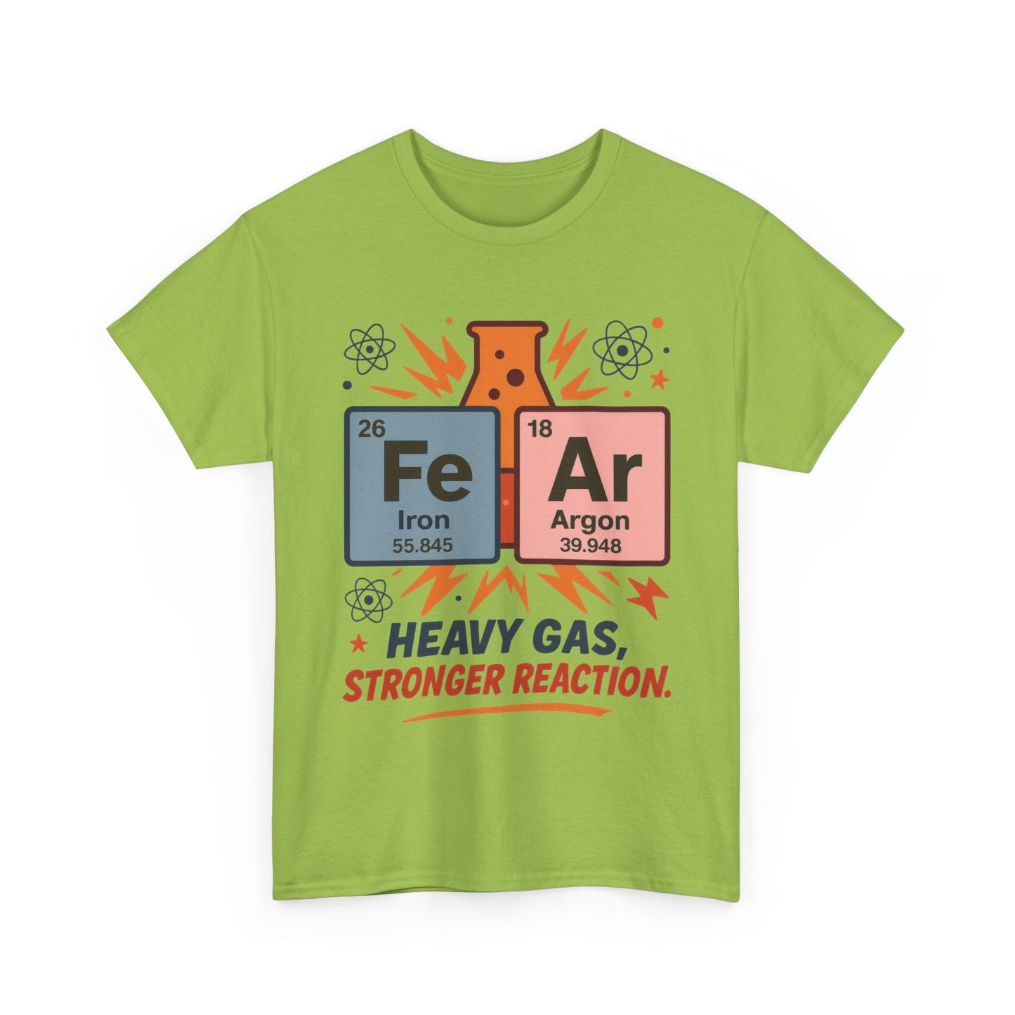 Funny Womens Science T-Shirt, FeAr Element Shirt, Chemistry Tee, Gift for Chemistry Lovers, Elements Table Humorous