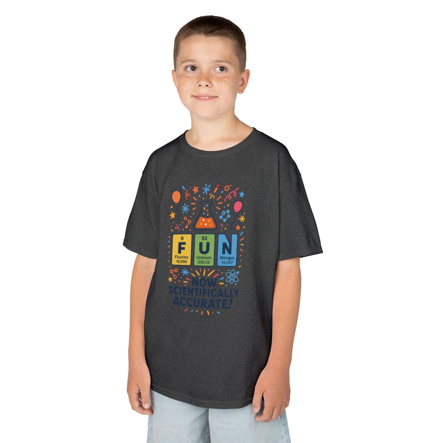 Fun Science Unisex Heavy Cotton Tee, Perfect for STEM Lovers, Gift for Science Teachers, Educational Shirt, Periodic Table Tee,Nerdy Shirt