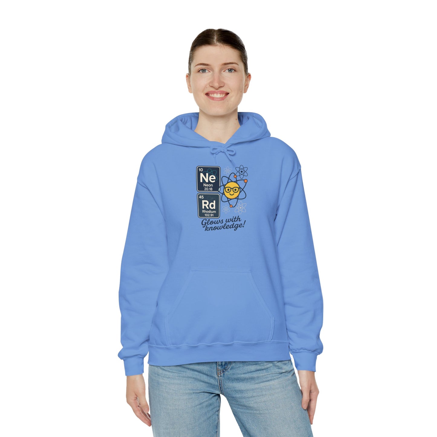 Nerd Hoodie for Women, Science Sweatshirt, Periodic Table Hoodie, STEM Gift for Her, Geek Gift, Science Lover Gift, College Student Clothing