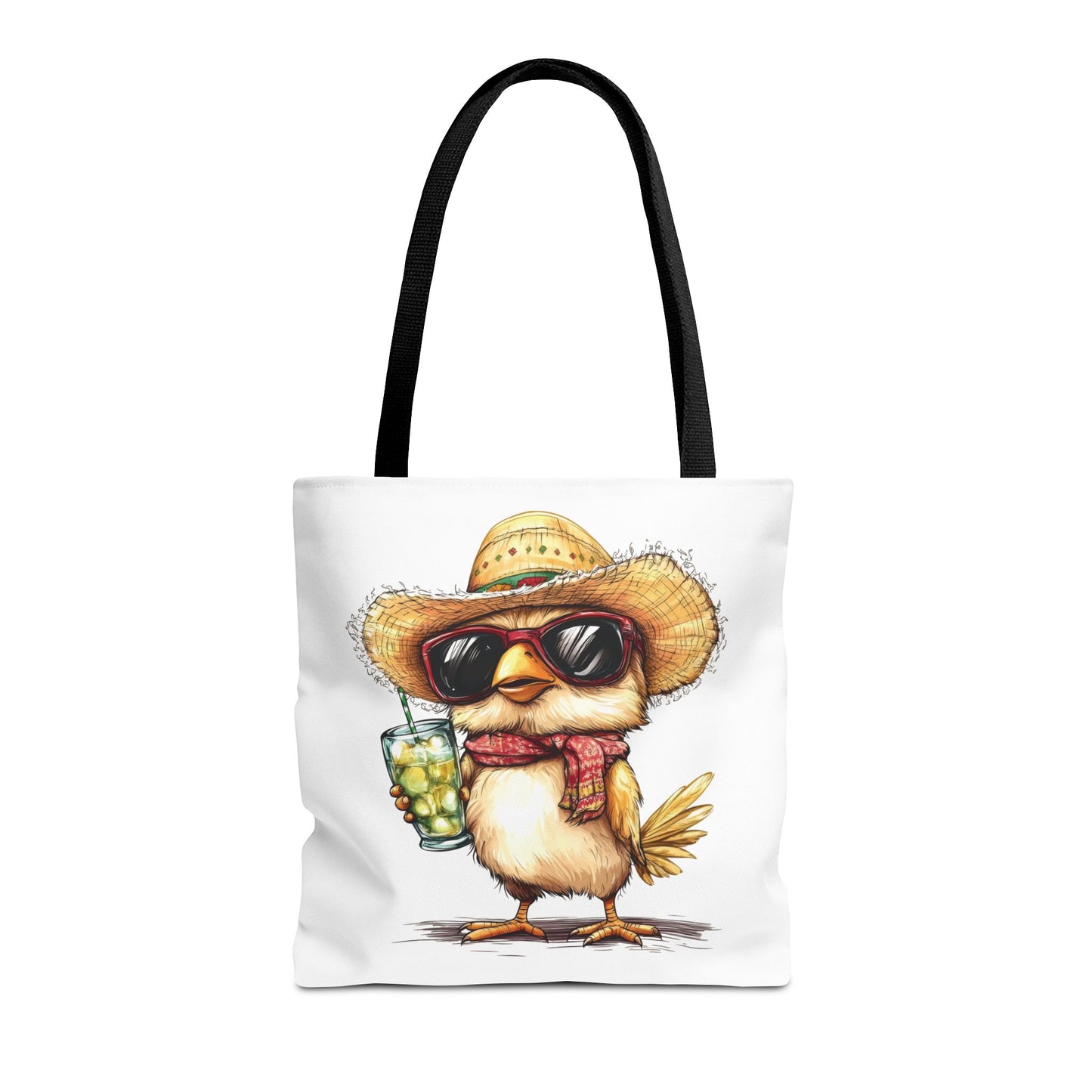 Chic Summer Tote Bag, Fun Bird Design, Beach Bag, Vacation Accessory, Perfect Gift for Bird Lovers, Eco-Friendly Shopper